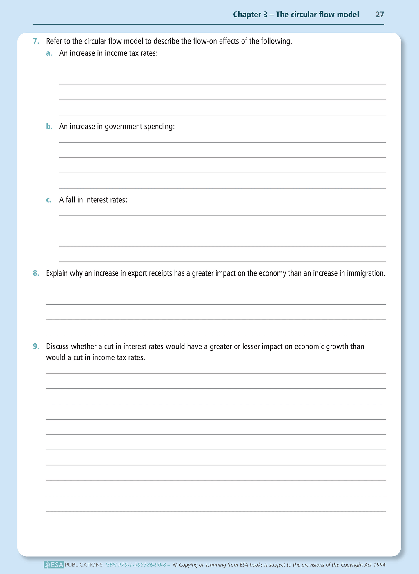 Level 2 Analysing Economic Growth 2.3 Learning Workbook