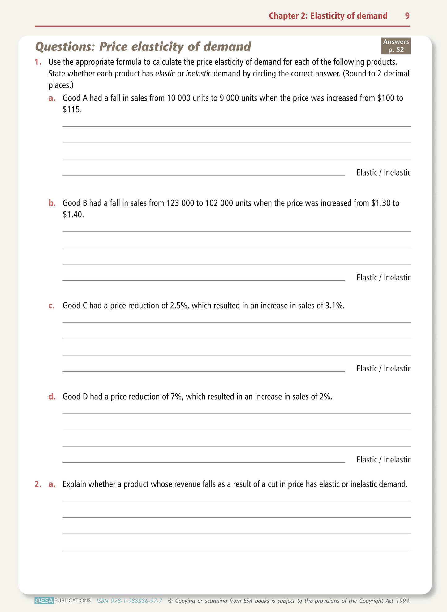 Level 3 Micro-economic Concepts 3.3 Learning Workbook