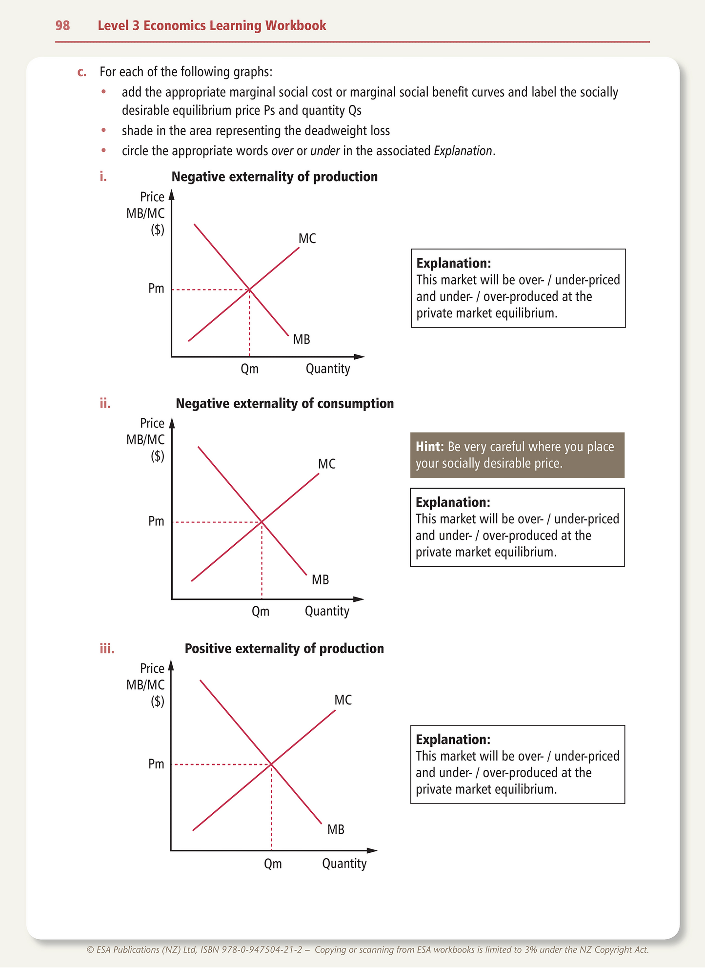 Level 3 Economics Learning Workbook