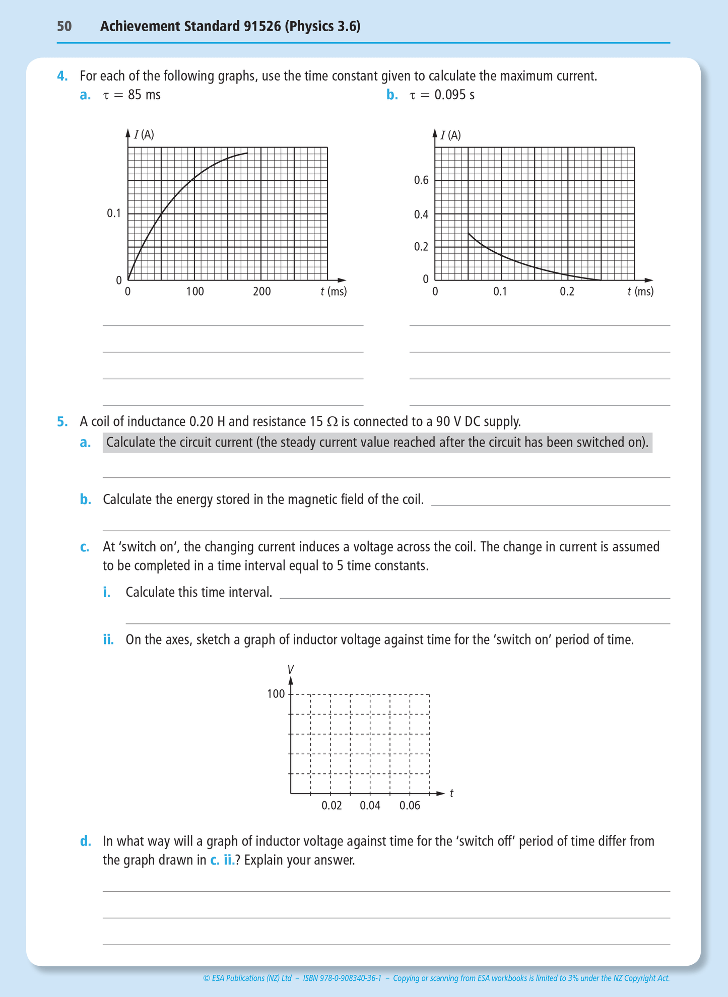 Level 3 Electrical Systems 3.6 Learning Workbook