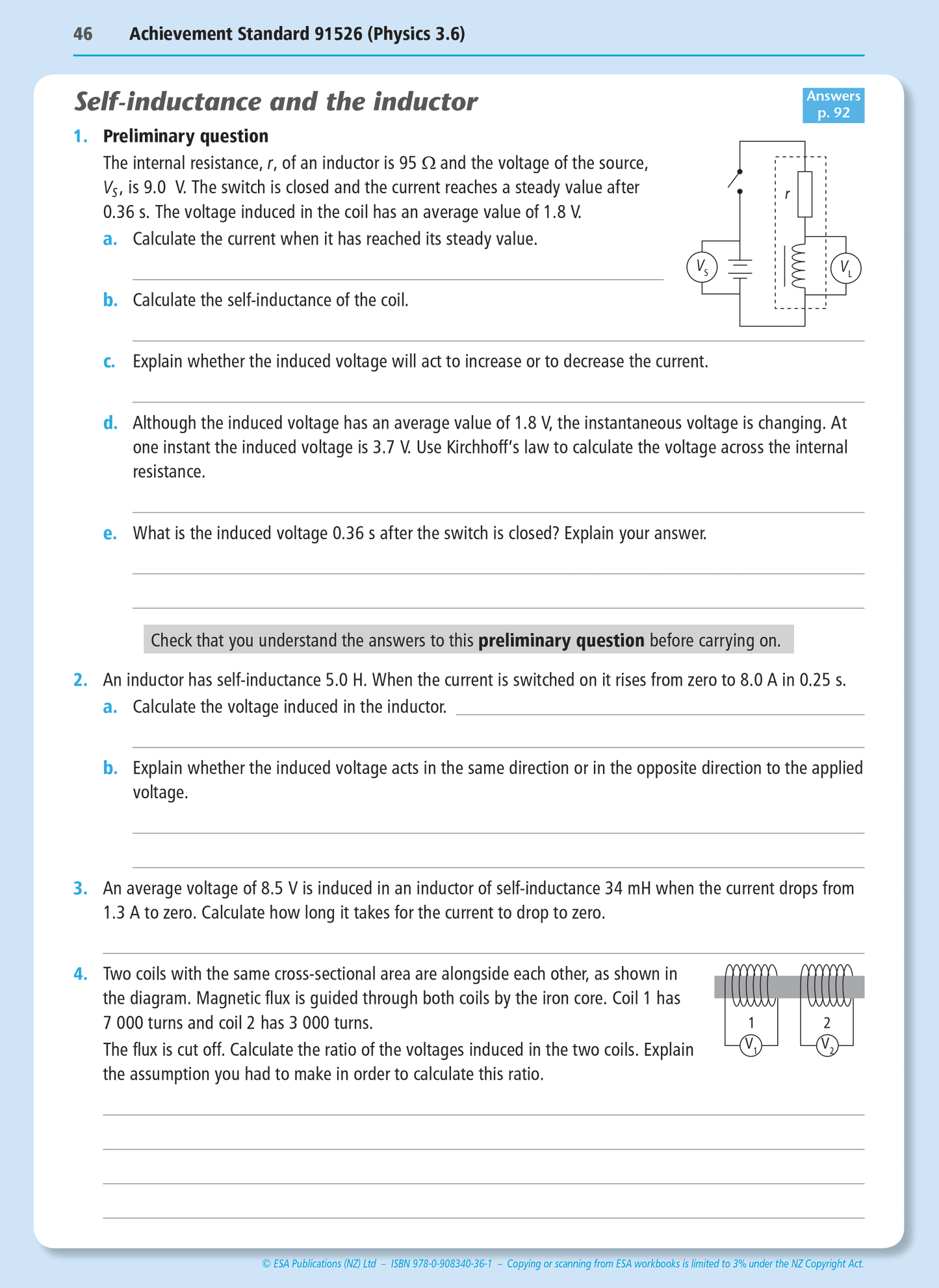 Level 3 Electrical Systems 3.6 Learning Workbook