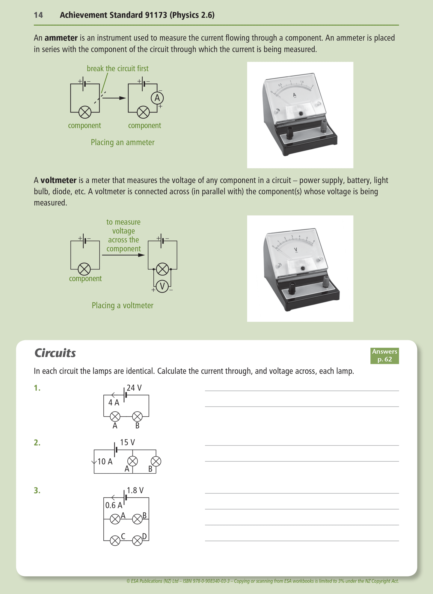 Level 2 Electricity and Electromagnetism 2.6 Learning Workbook