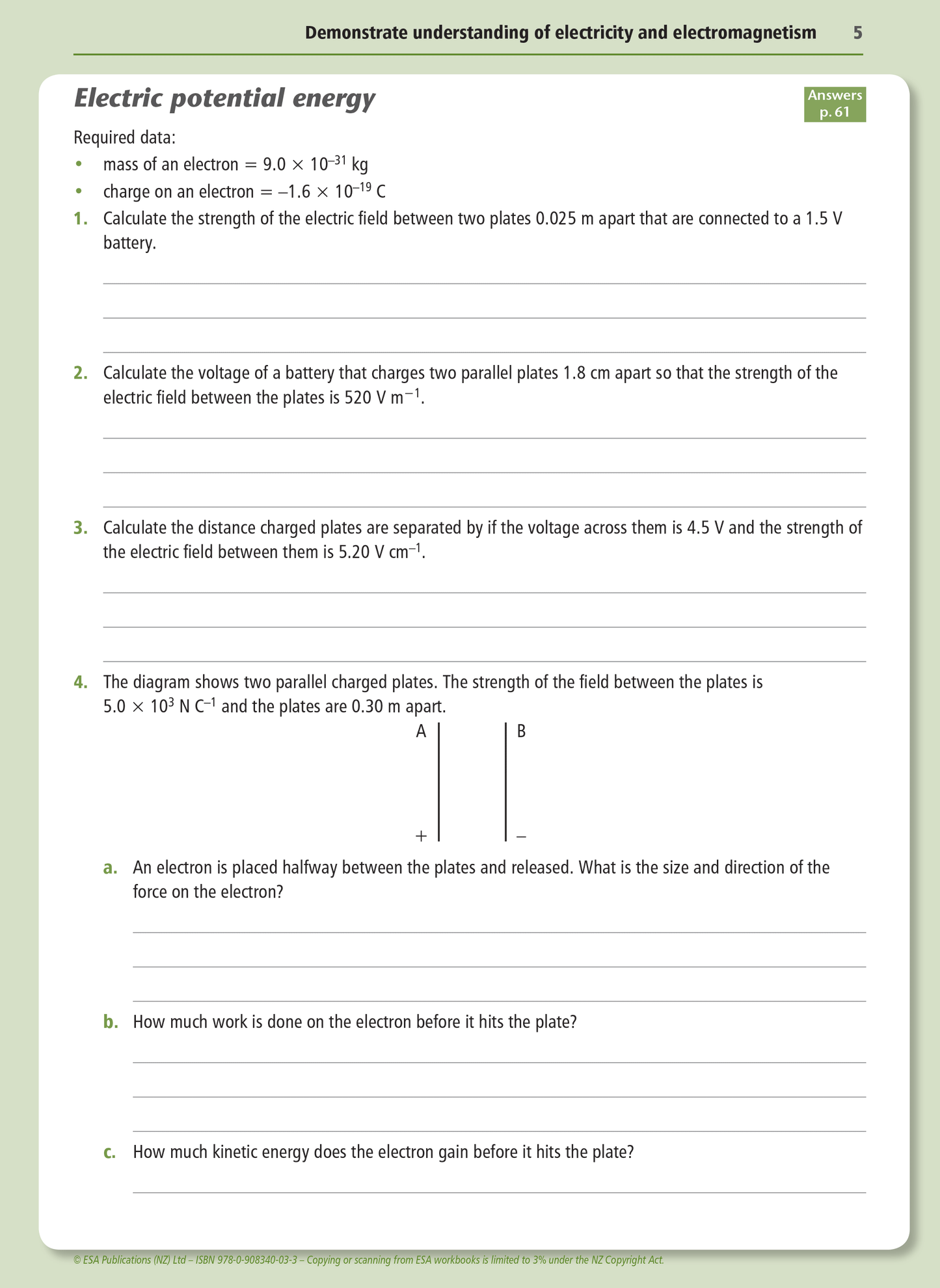 Level 2 Electricity and Electromagnetism 2.6 Learning Workbook