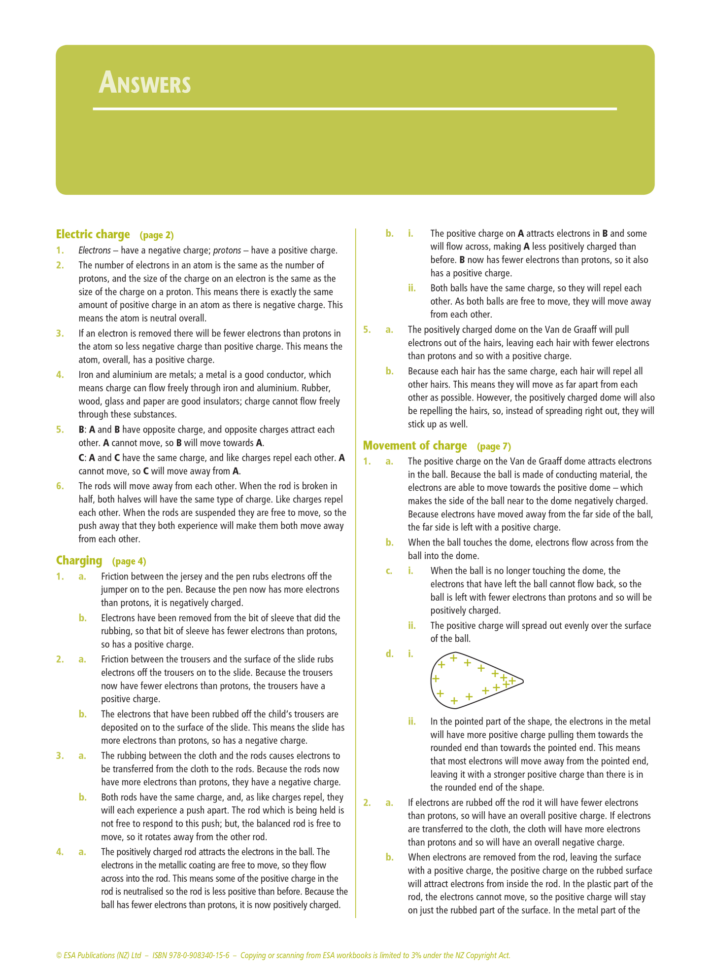 Level 1 Electricity and Magnetism 1.3 Learning Workbook