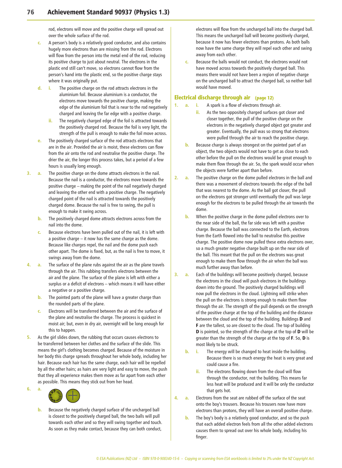 Level 1 Electricity and Magnetism 1.3 Learning Workbook