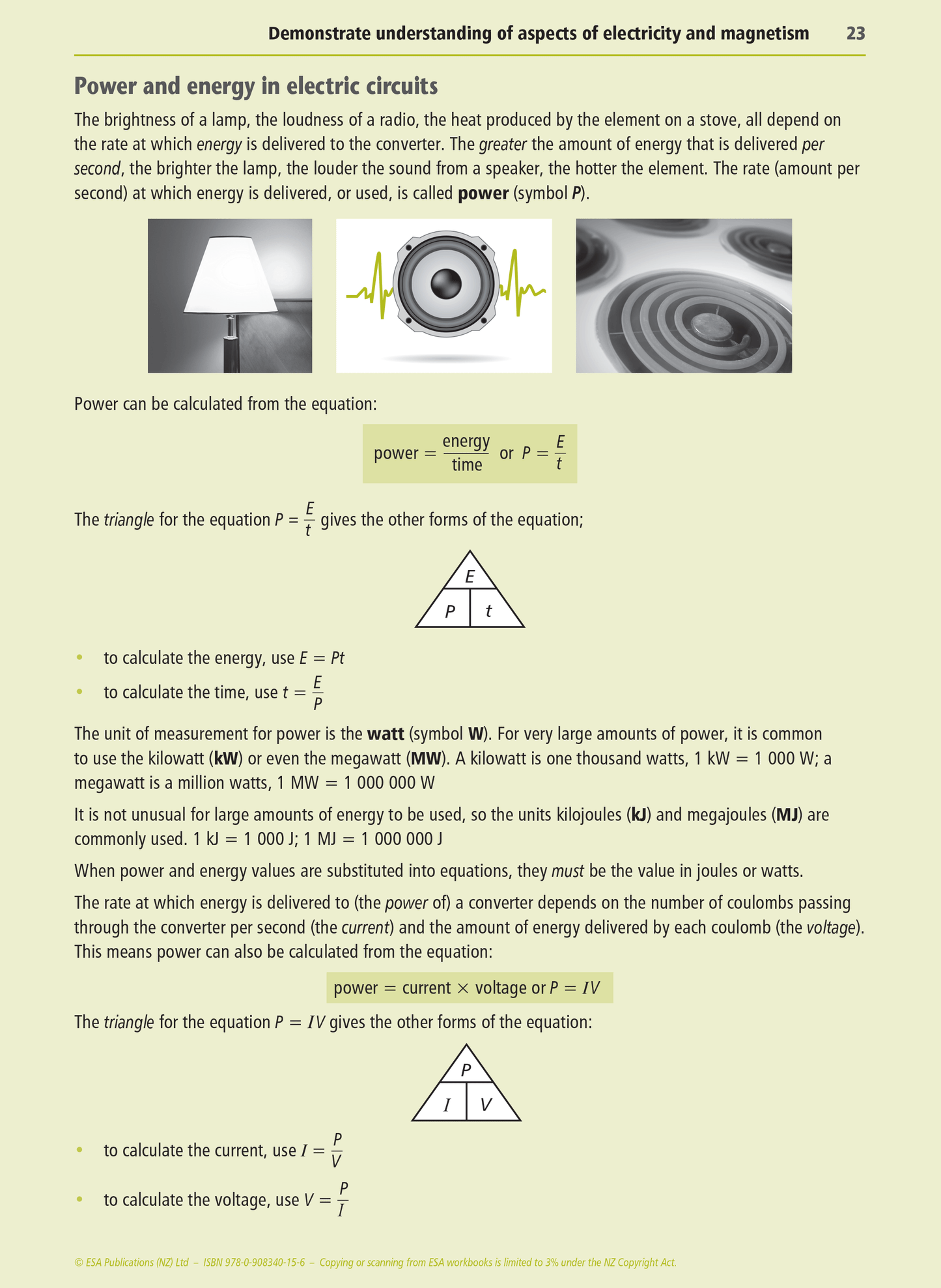 Level 1 Electricity and Magnetism 1.3 Learning Workbook