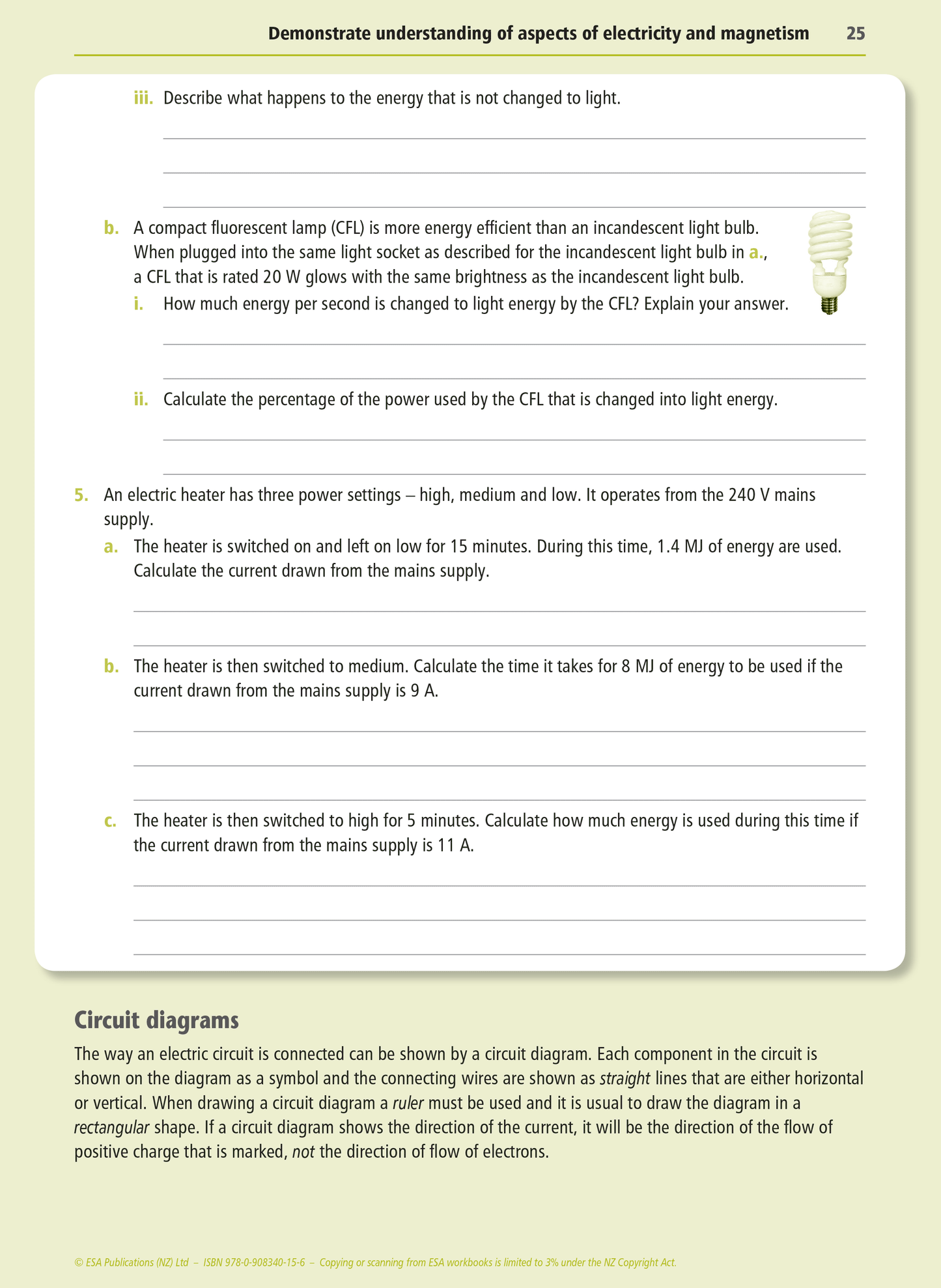 Level 1 Electricity and Magnetism 1.3 Learning Workbook