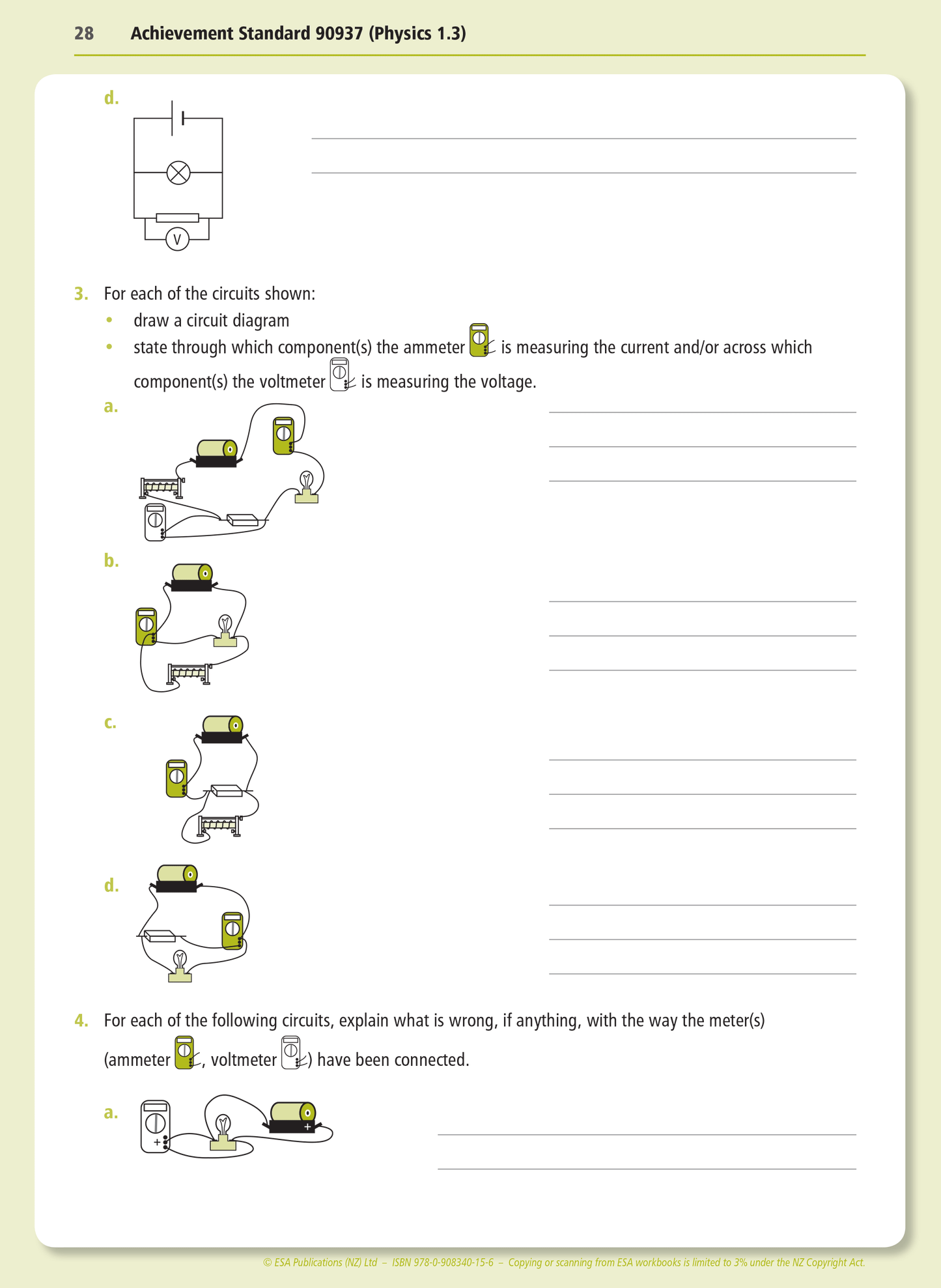 Level 1 Electricity and Magnetism 1.3 Learning Workbook