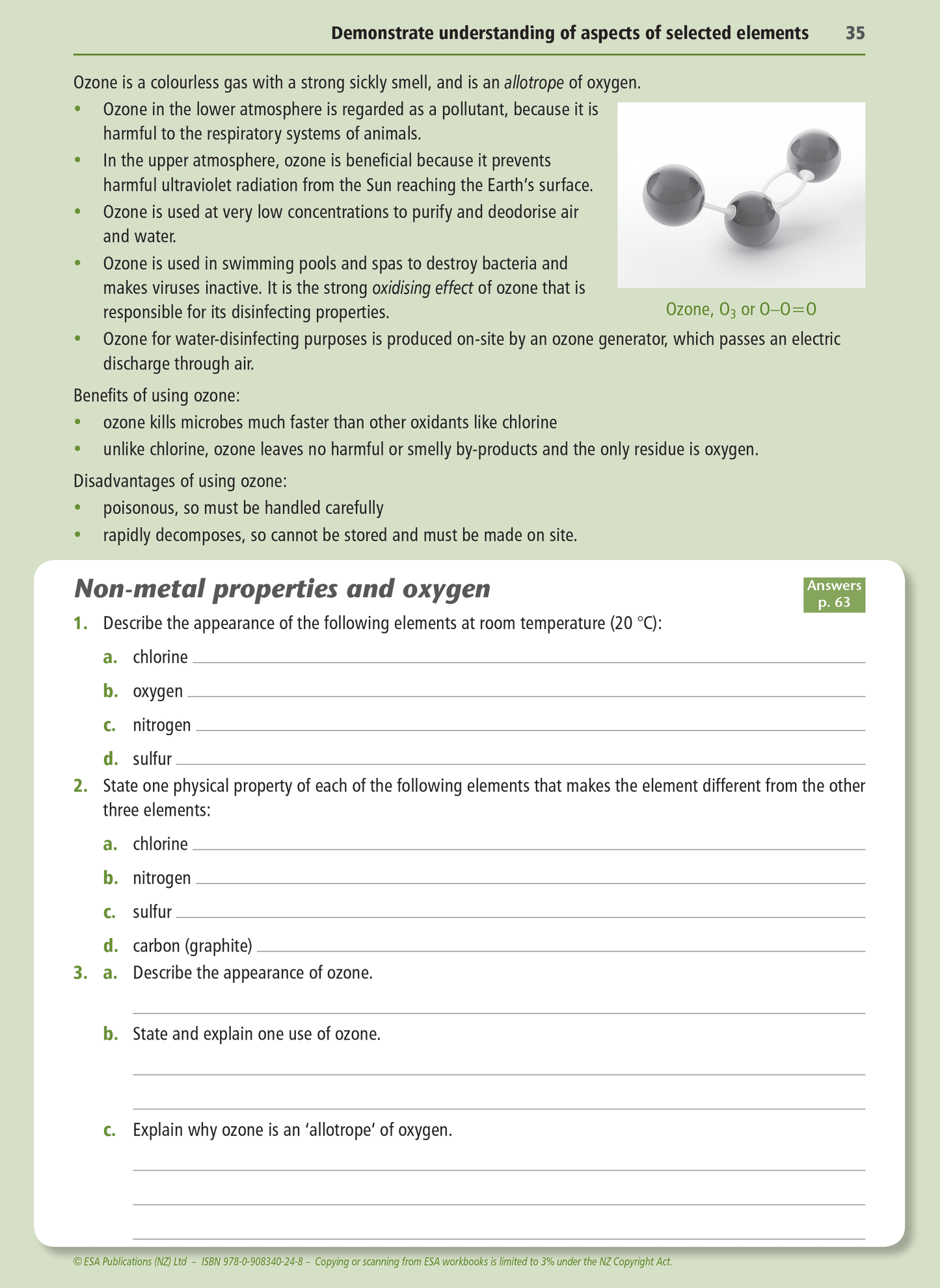 Level 1 Elements 1.4 Learning Workbook