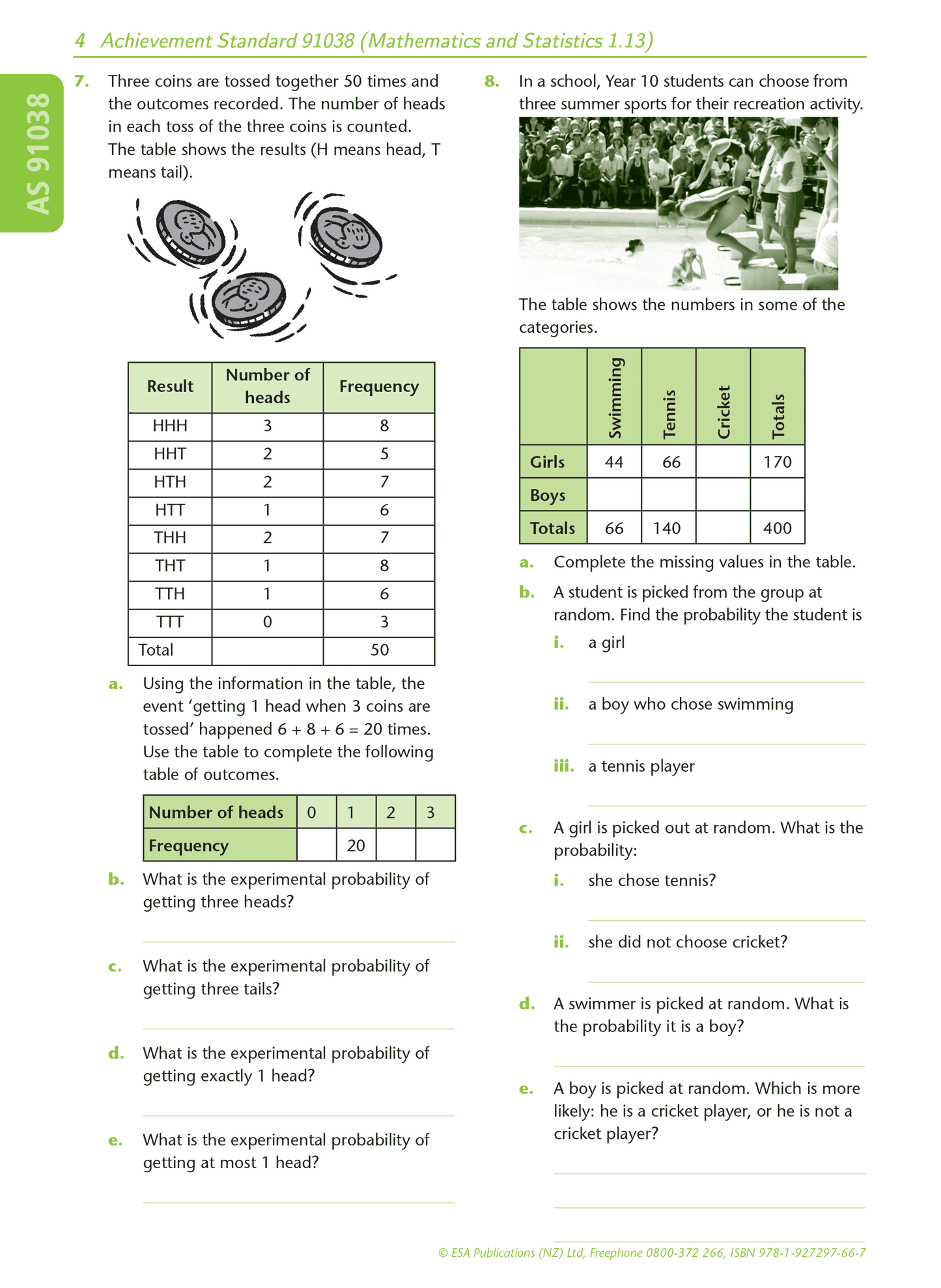 Level 1 Elements of Chance 1.13 Learning Workbook