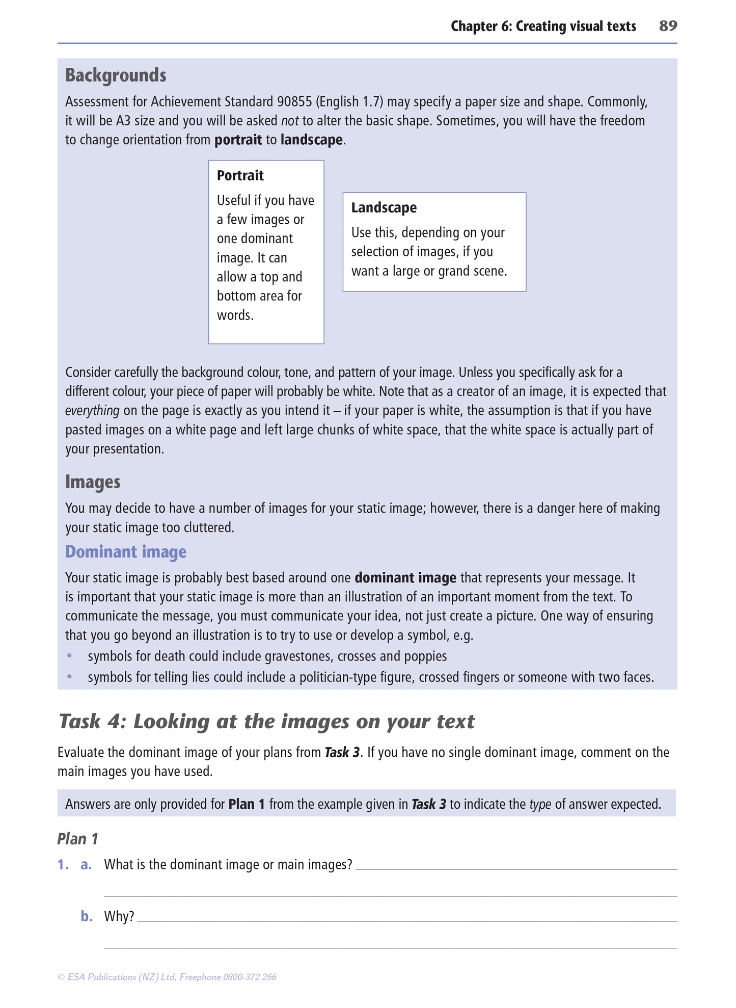 Level 1 English Internals Learning Workbook