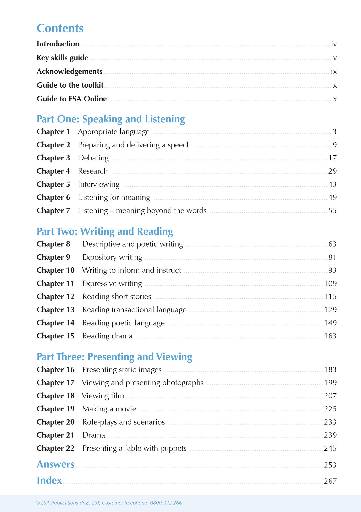 Year 9 English ESA Study Guide