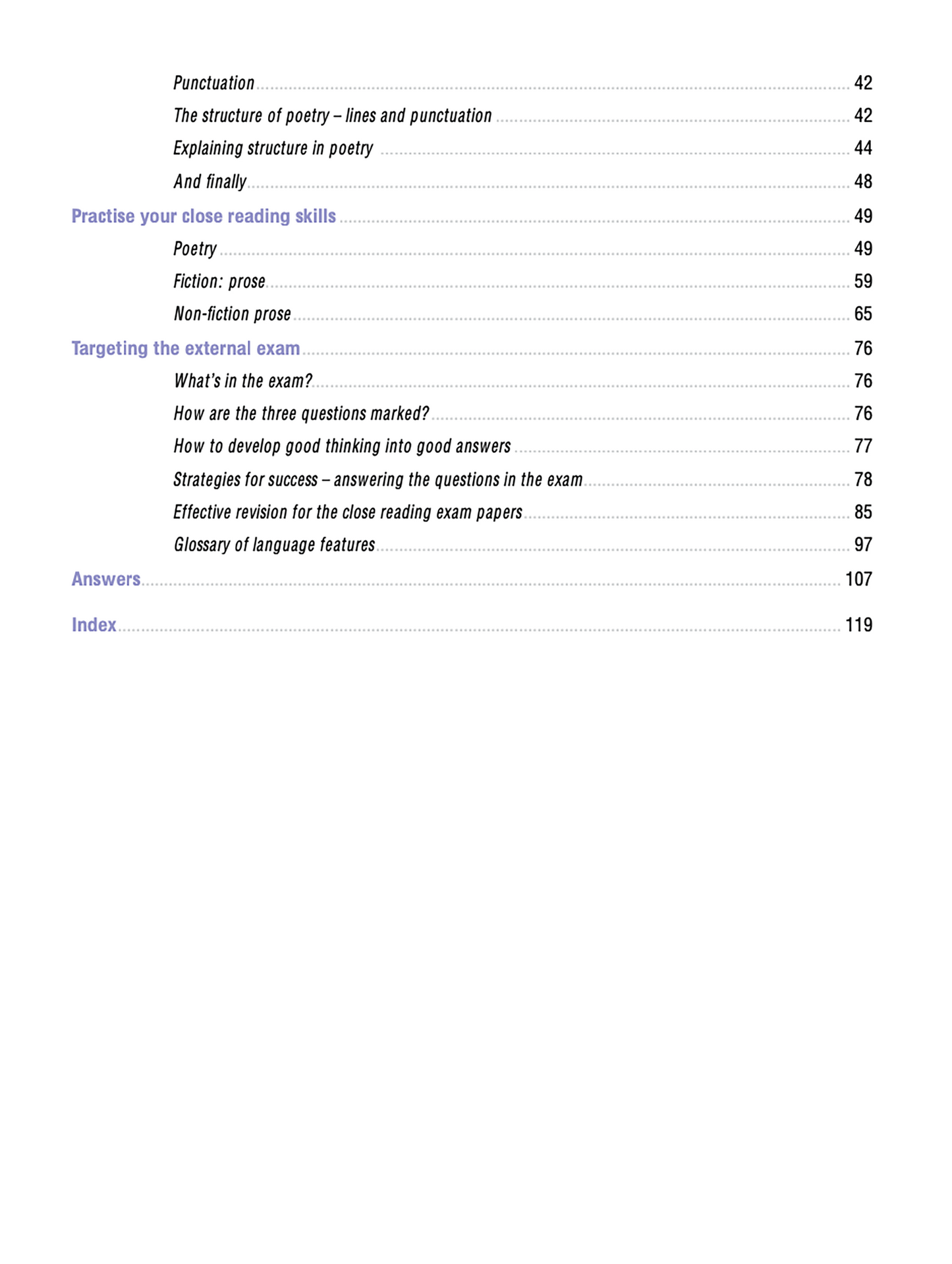 Level 1 Unfamiliar Texts 1.3 Learning Workbook