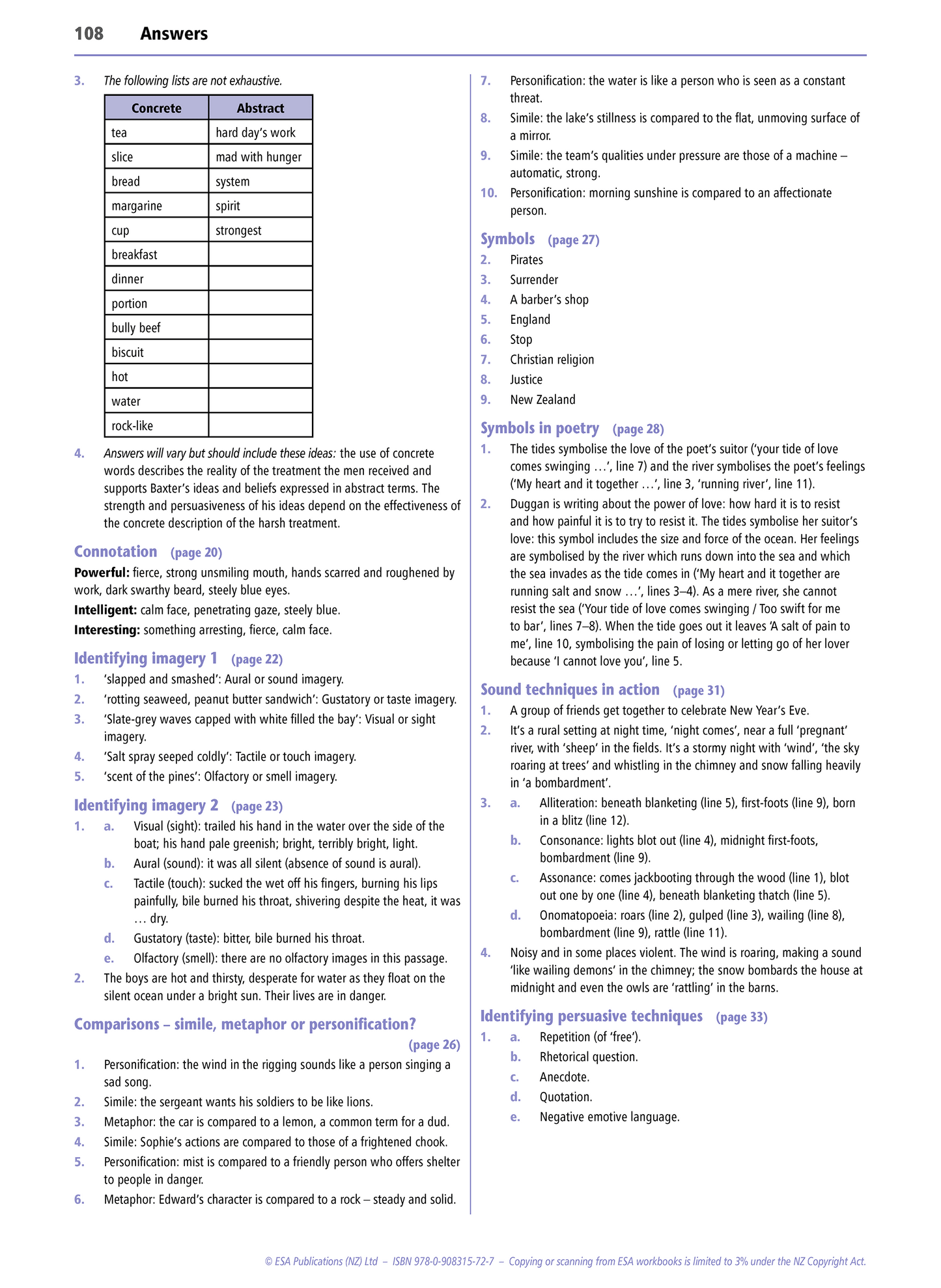 Level 1 Unfamiliar Texts 1.3 Learning Workbook