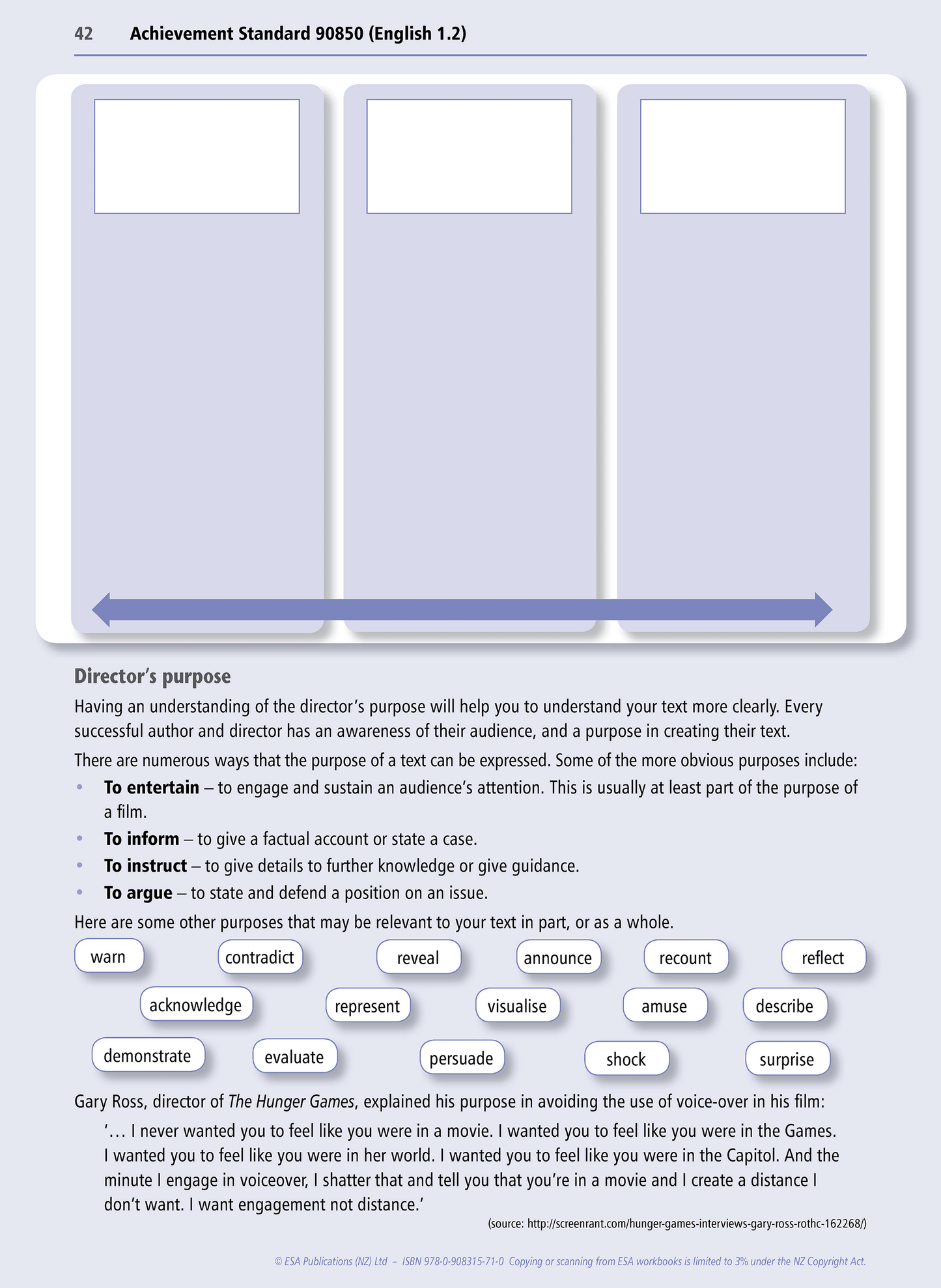 Level 1 Visual Texts 1.2 Learning Workbook