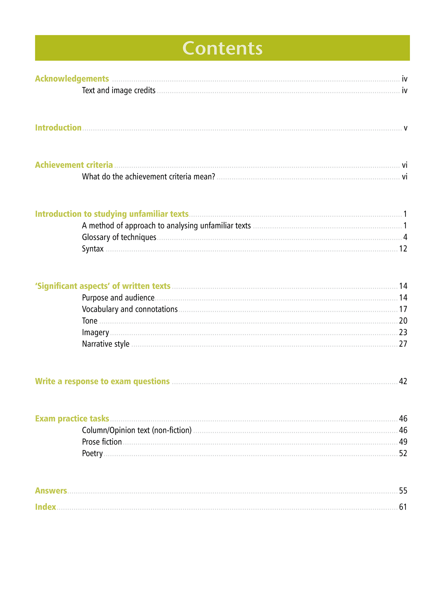 Level 2 Unfamiliar Texts 2.3 Learning Workbook