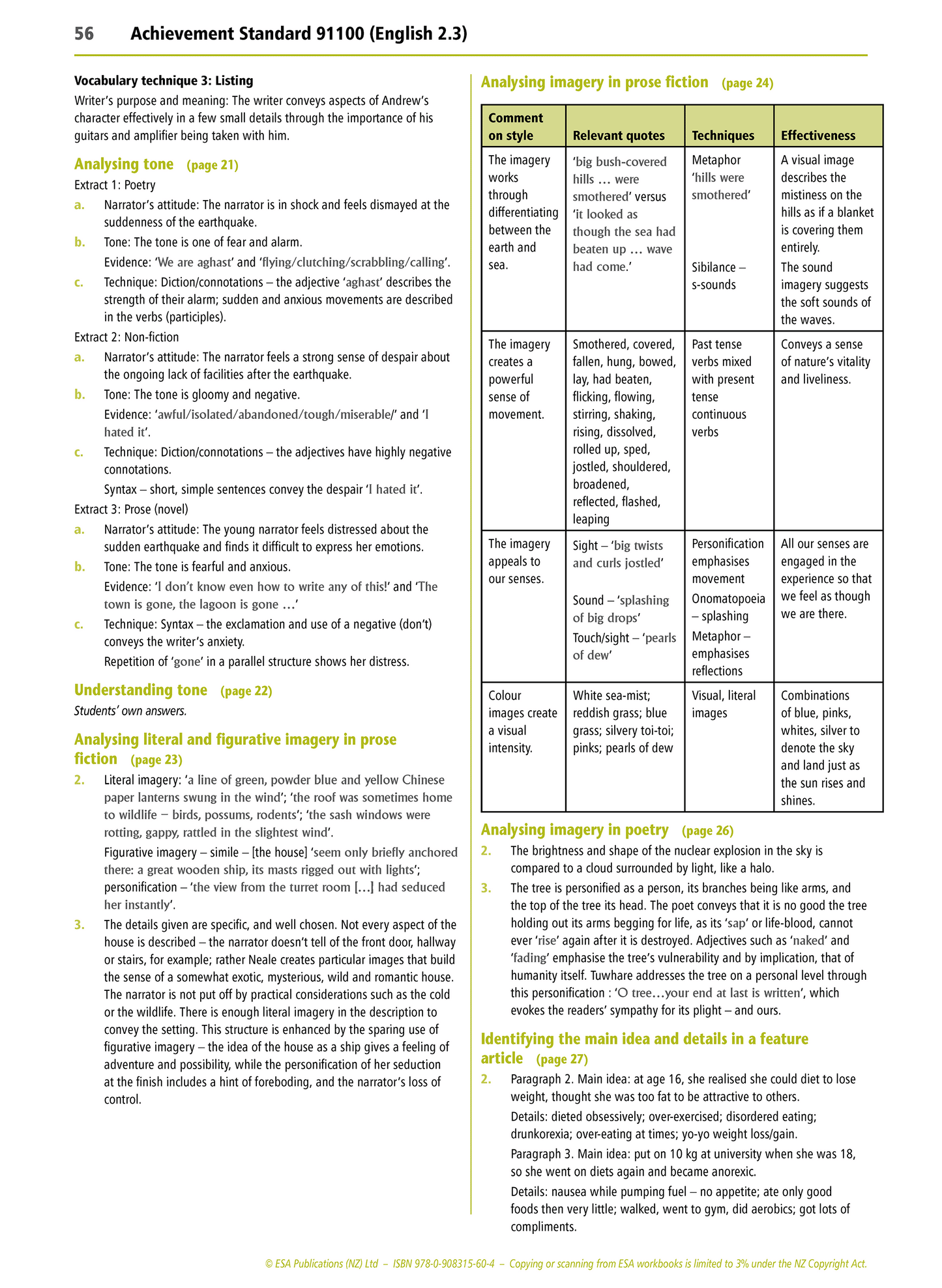 Level 2 Unfamiliar Texts 2.3 Learning Workbook