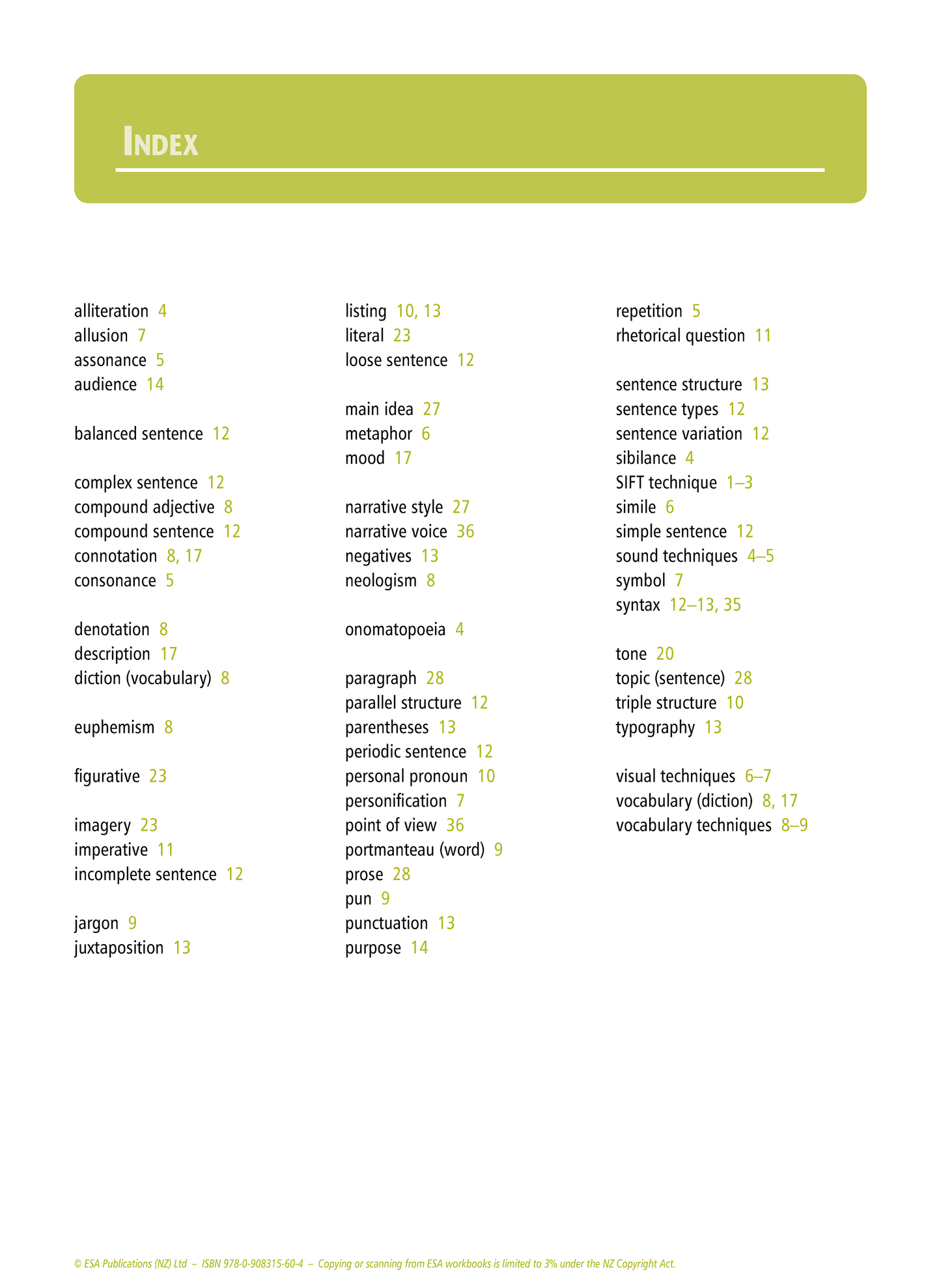 Level 2 Unfamiliar Texts 2.3 Learning Workbook