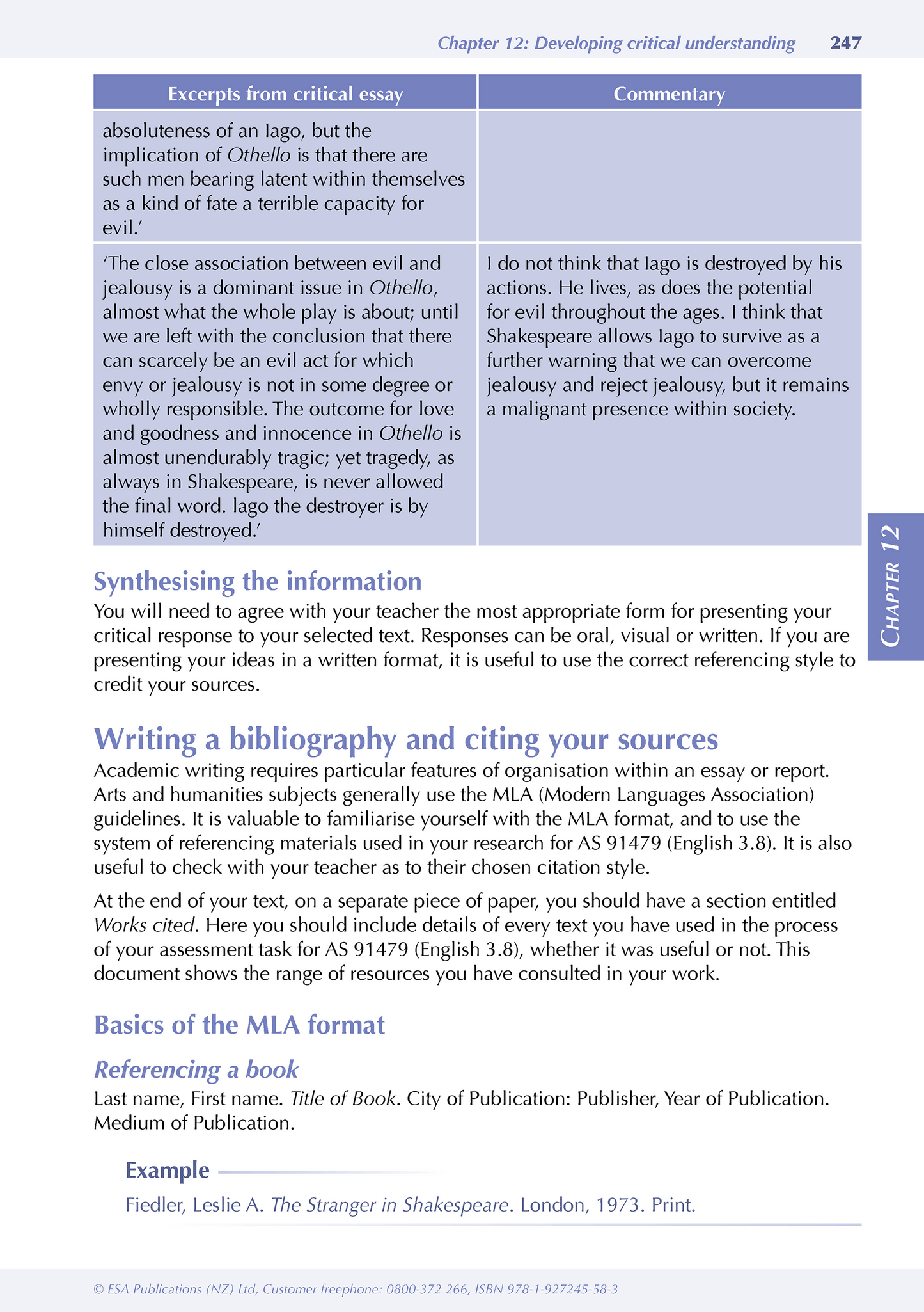 Level 3 English ESA Study Guide