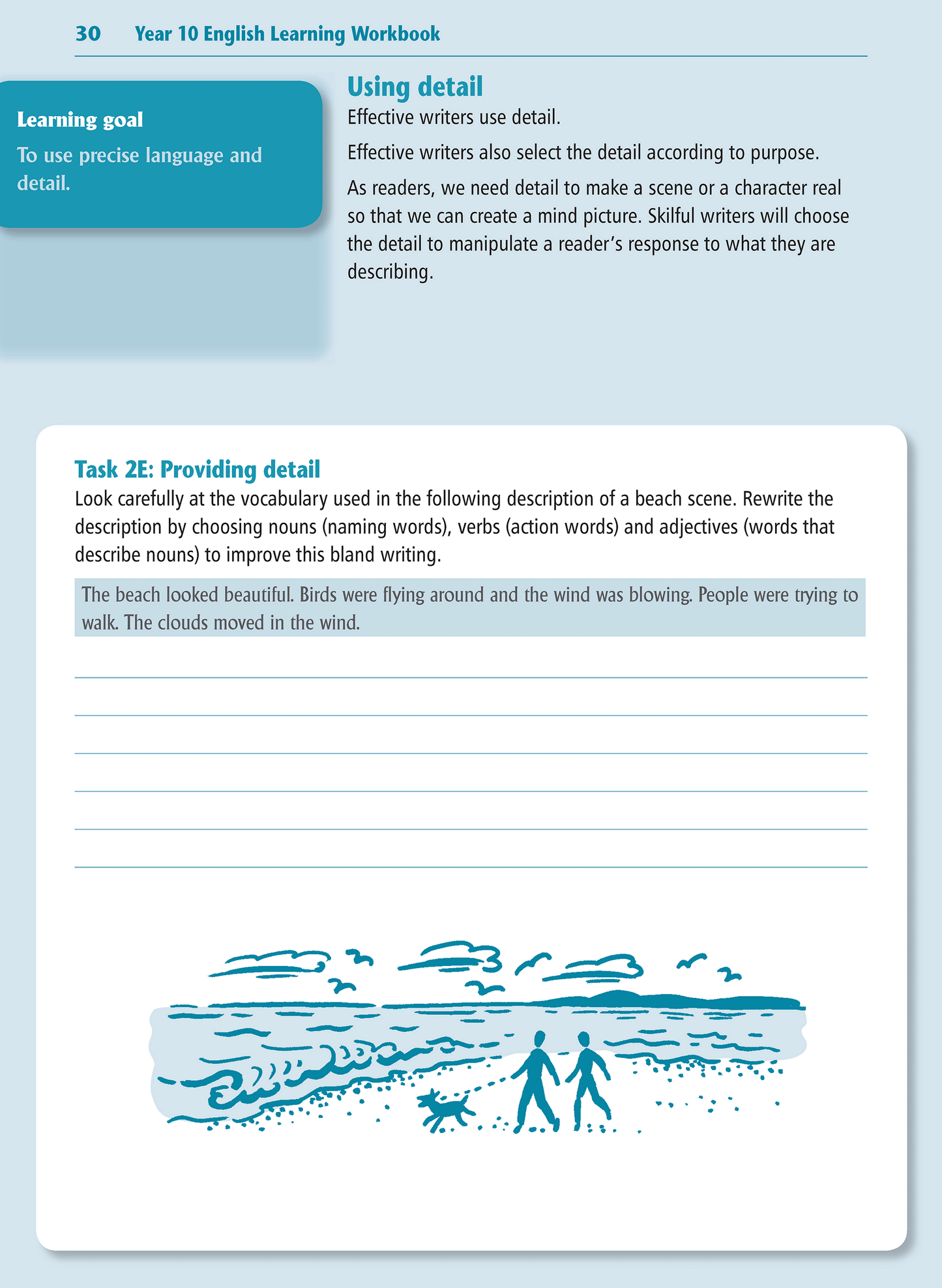 Year 10 English Learning Workbook