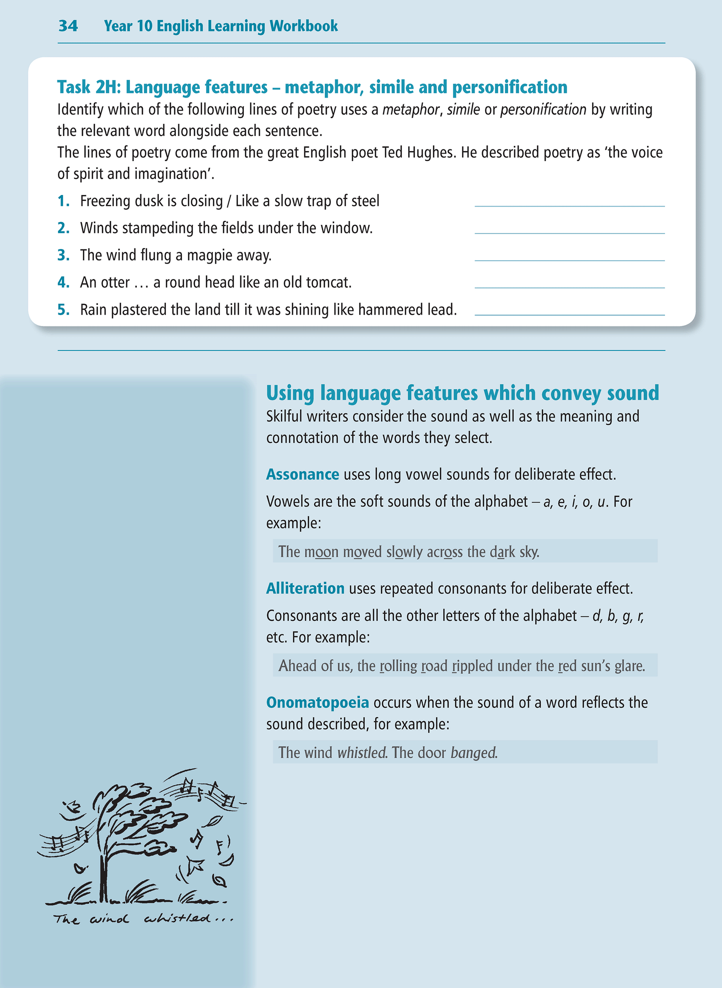 Year 10 English Learning Workbook