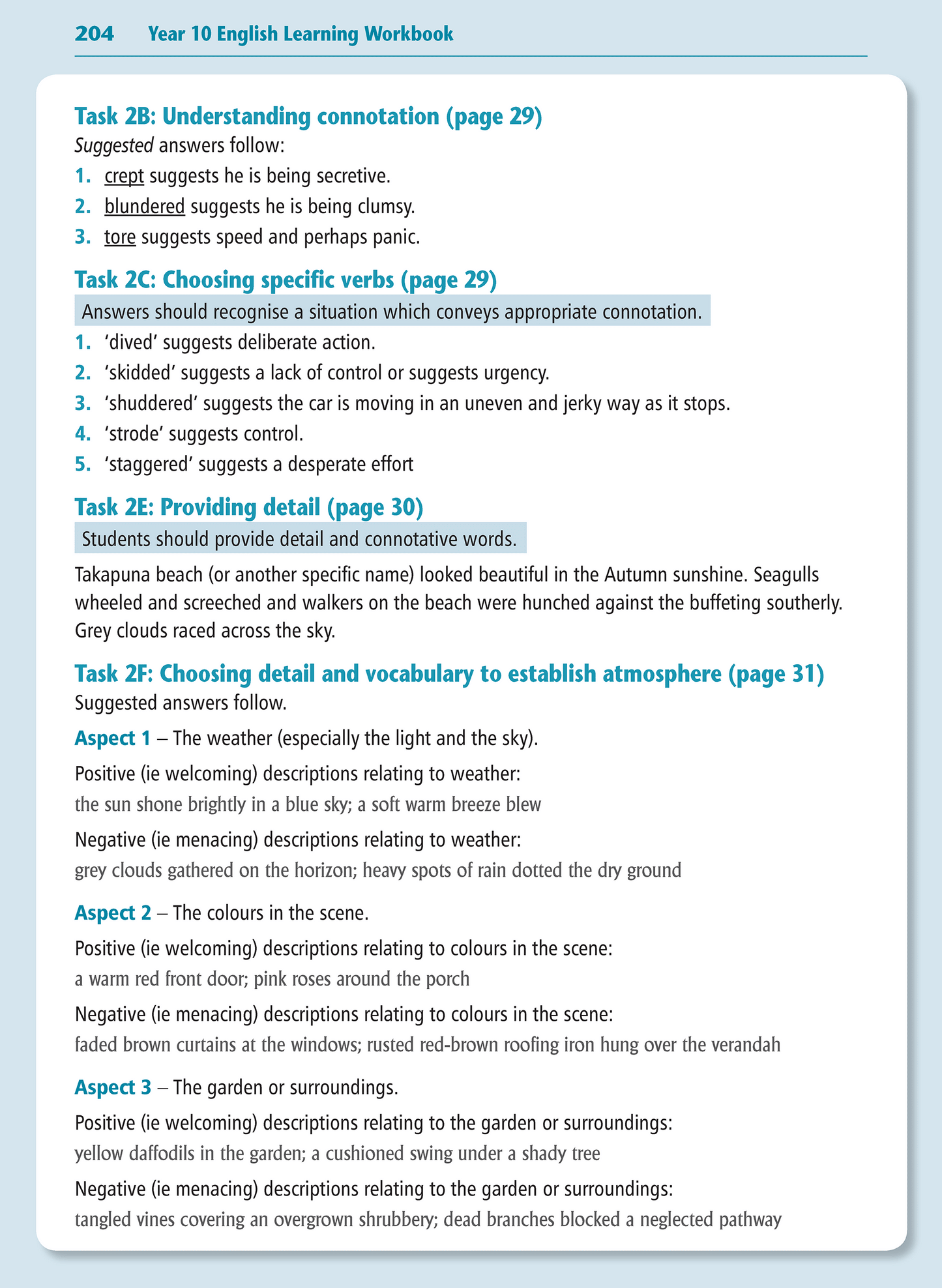 Year 10 English Learning Workbook