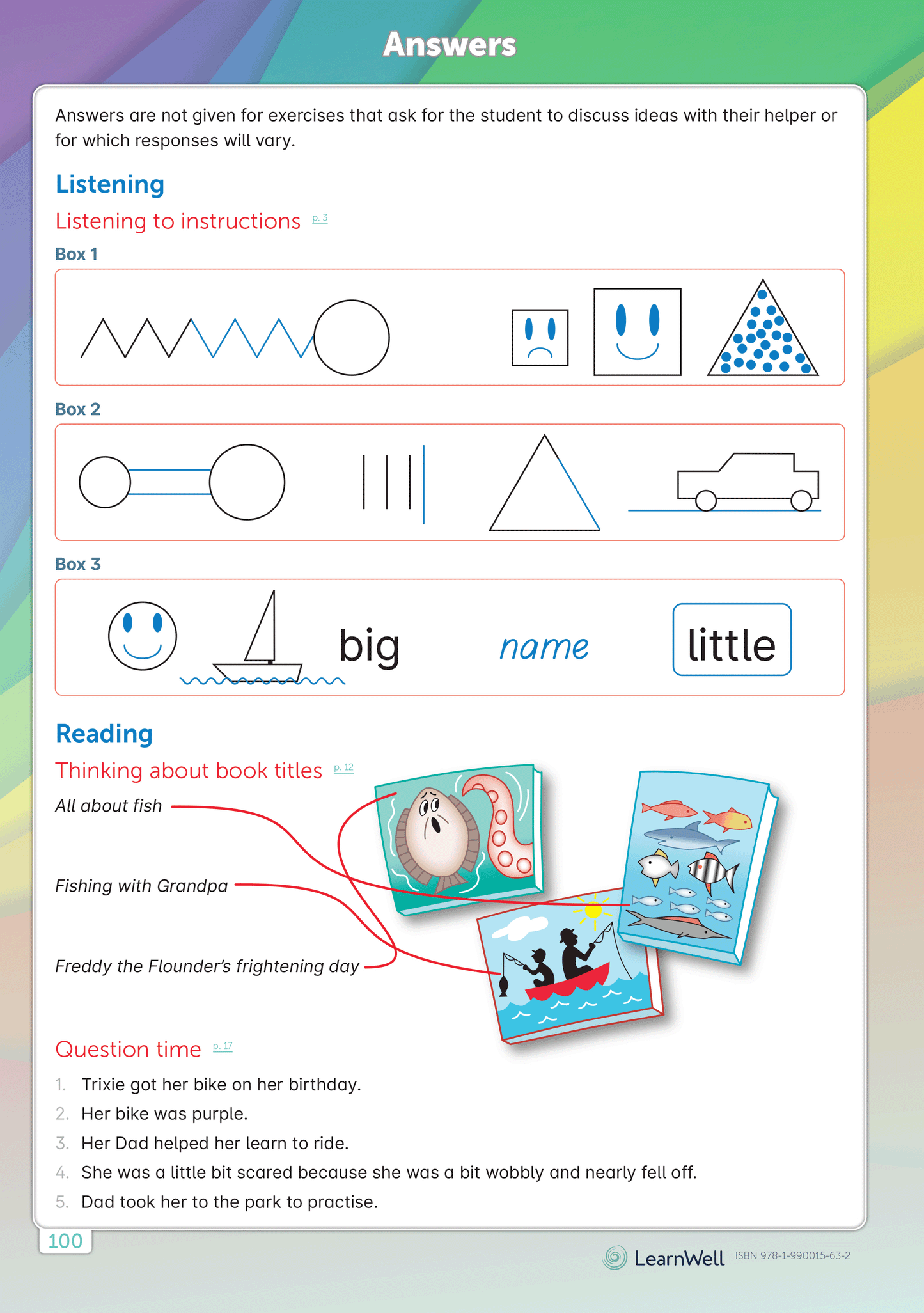 Year 1 English Start Right Workbook