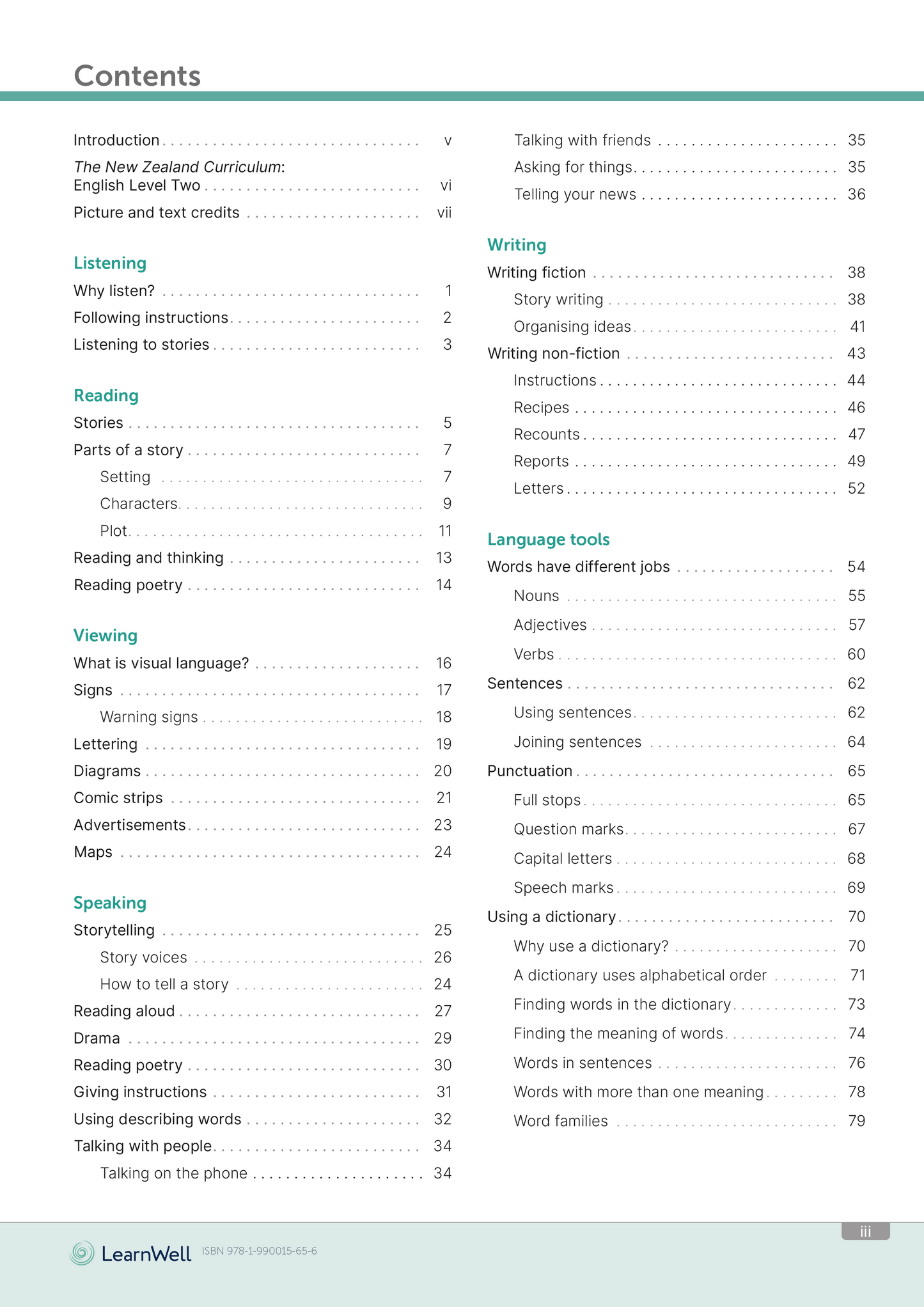 Year 3 English Start Right Workbook