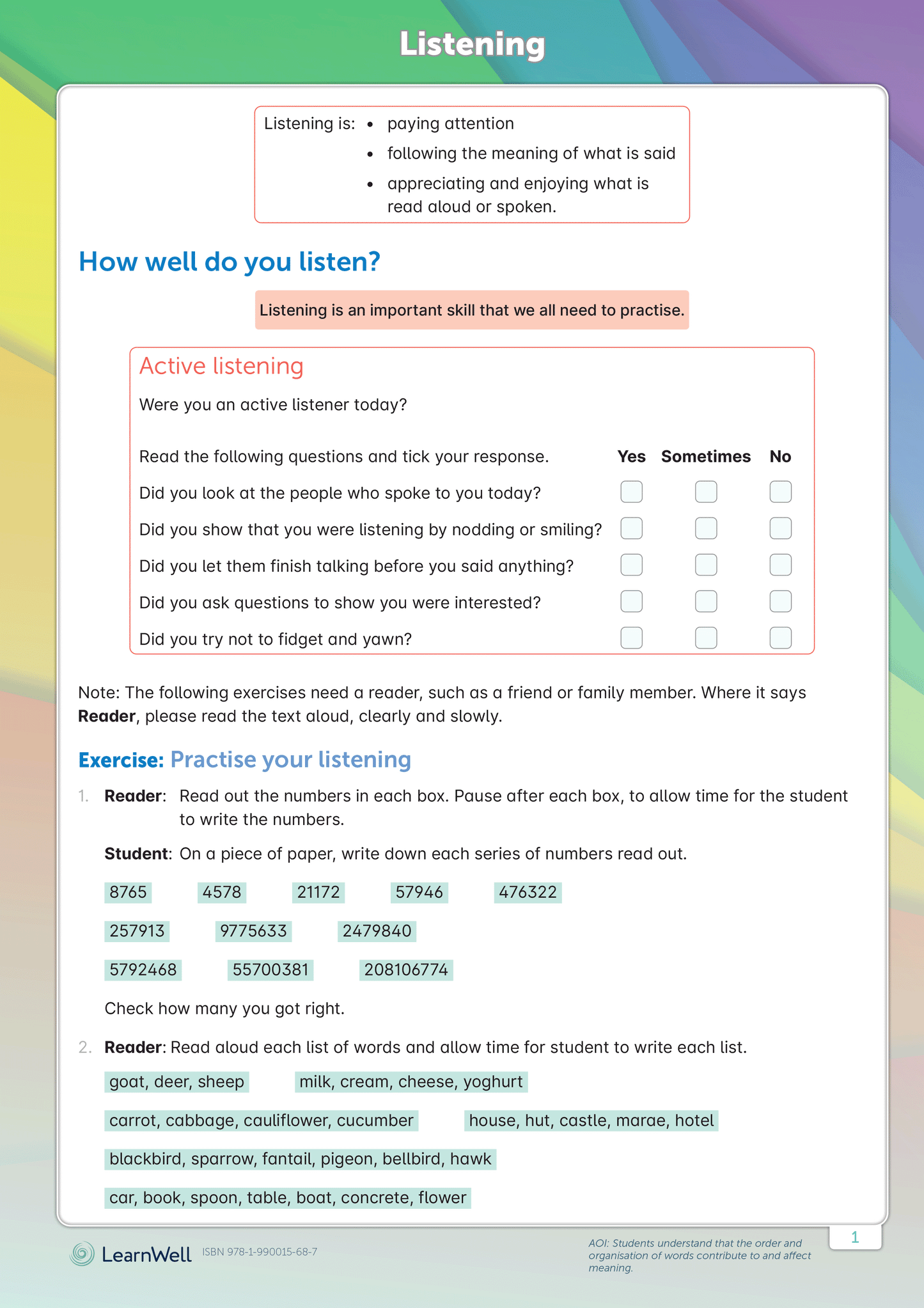 Year 6 English Start Right Workbook