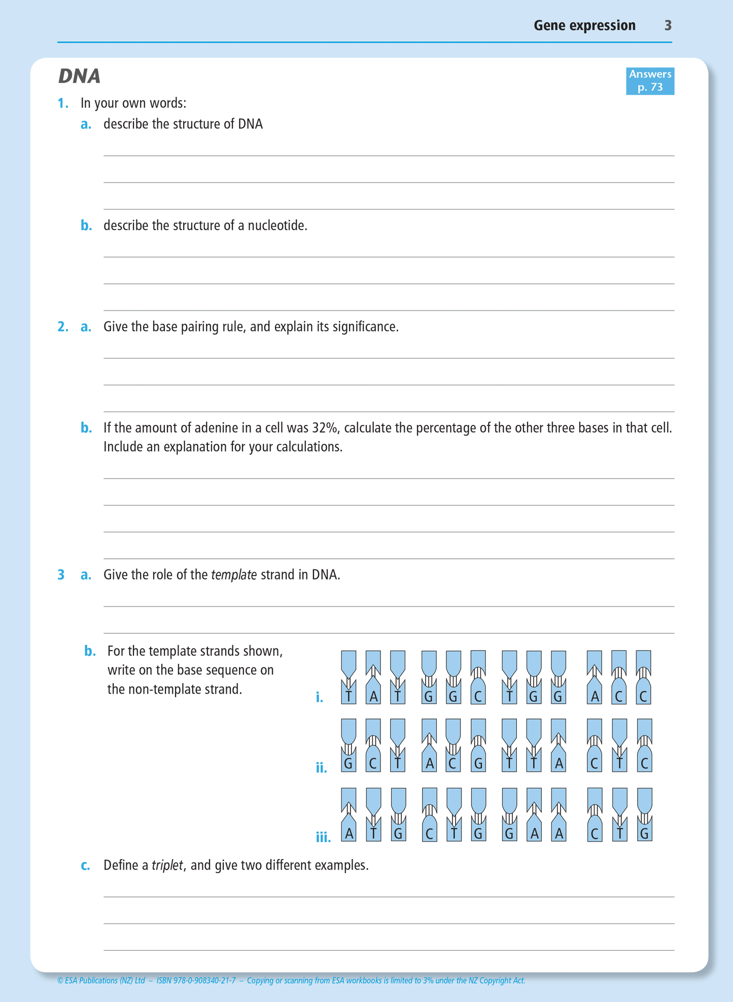 Level 2 Gene Expression 2.7 Learning Workbook