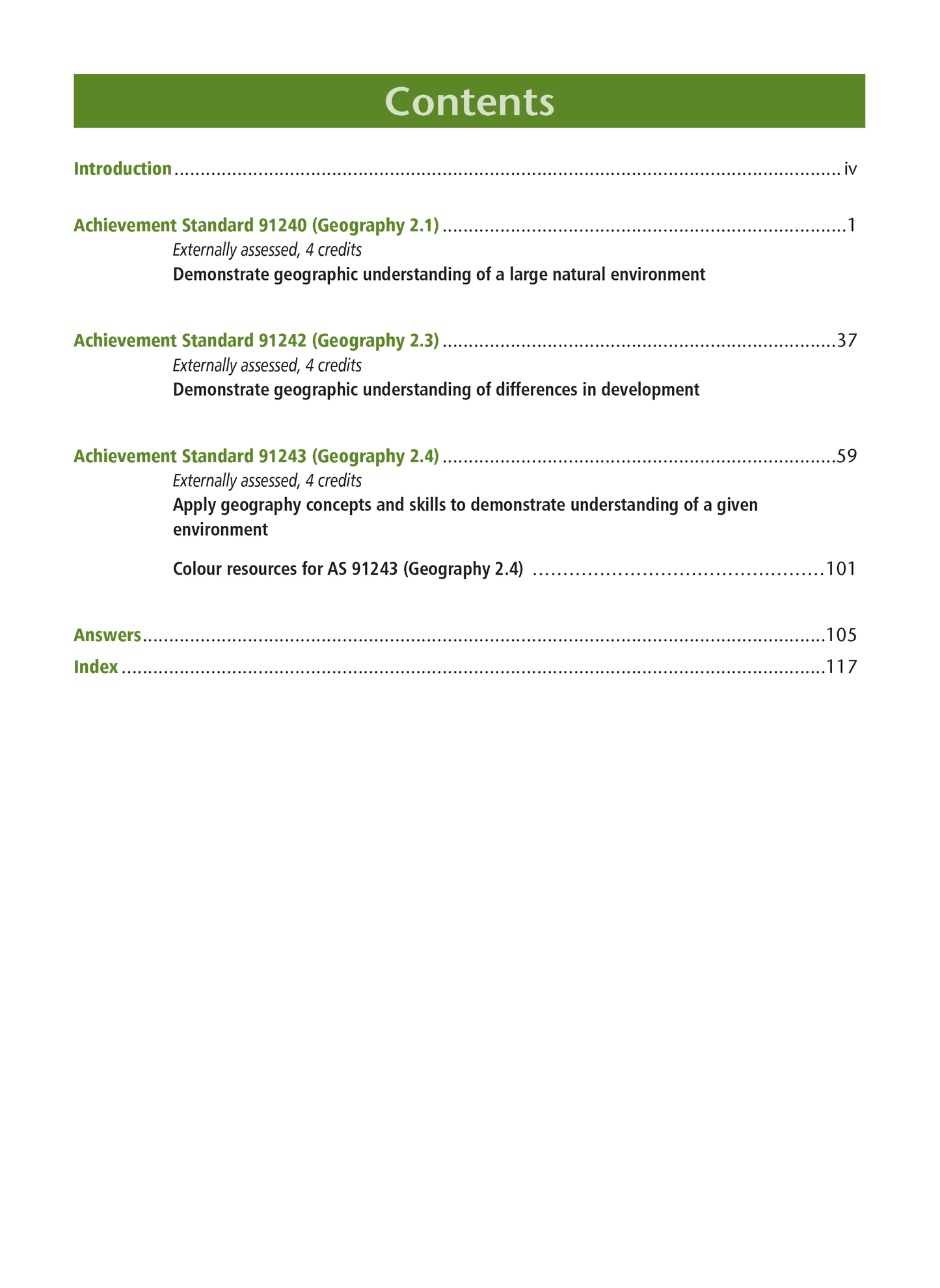 Level 2 Geography Learning Workbook