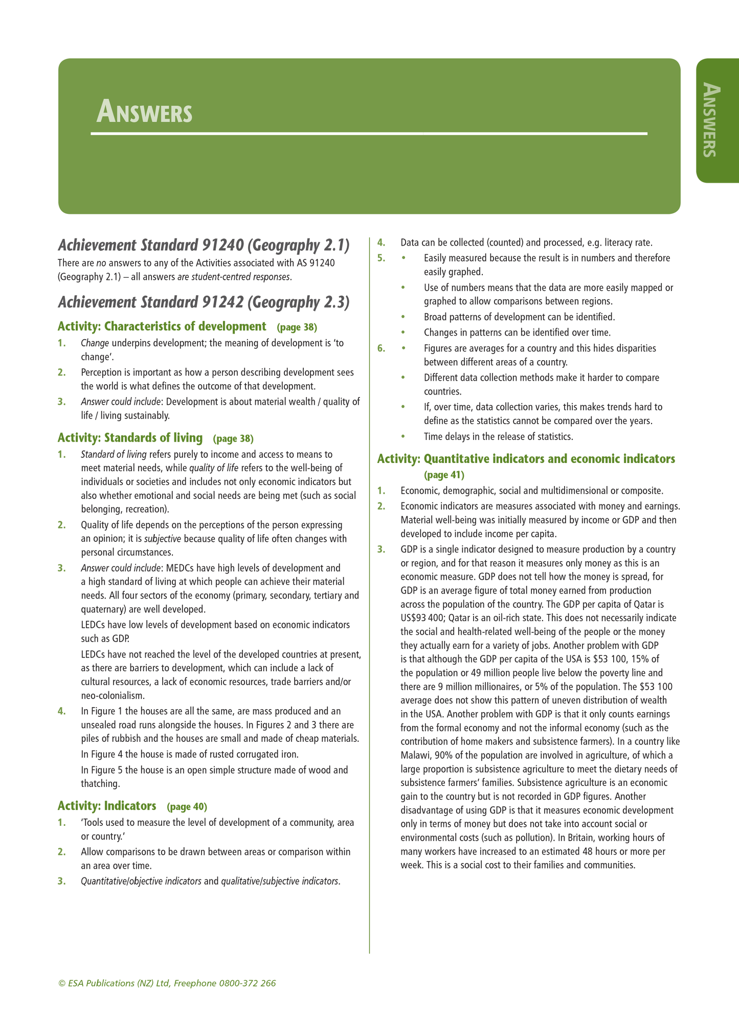 Level 2 Geography Learning Workbook