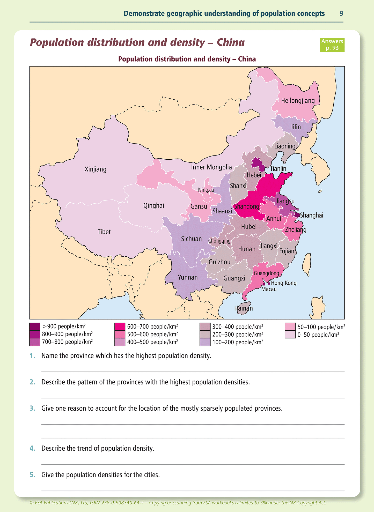 Level 1 Population Concepts 1.2 Learning Workbook