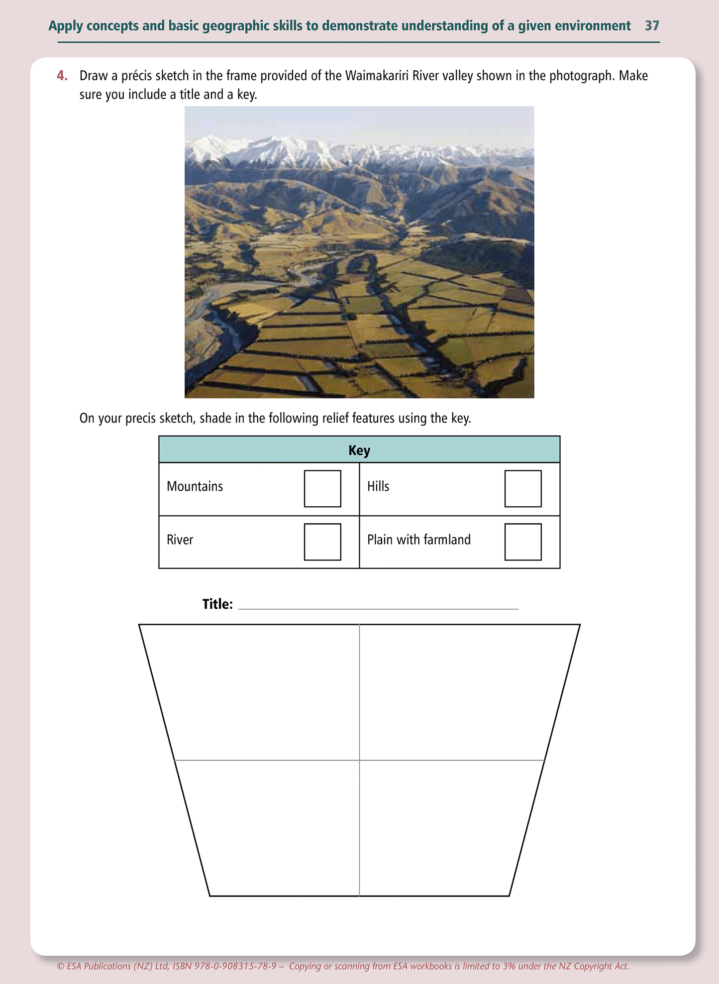 Level 1 Geographic Skills 1.4 Learning Workbook