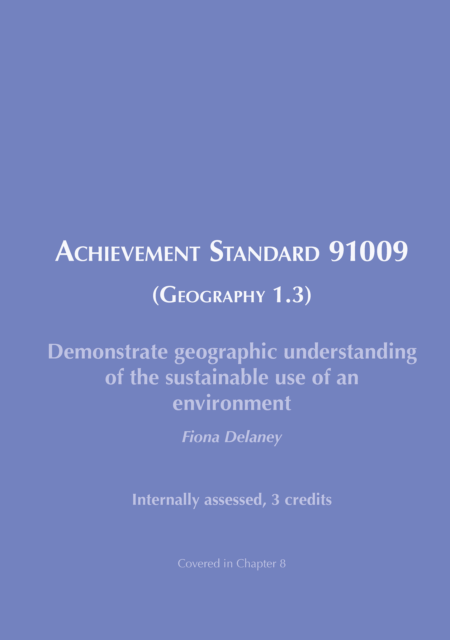 Level 1 Geography ESA Study Guide