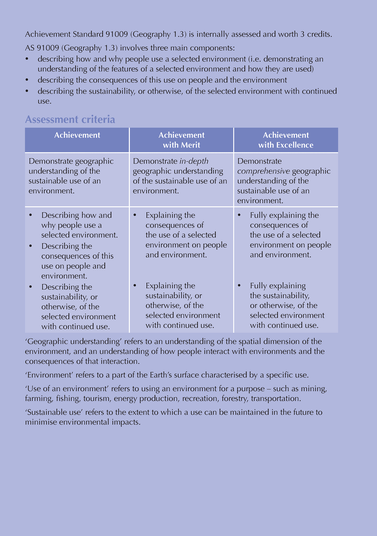 Level 1 Geography ESA Study Guide