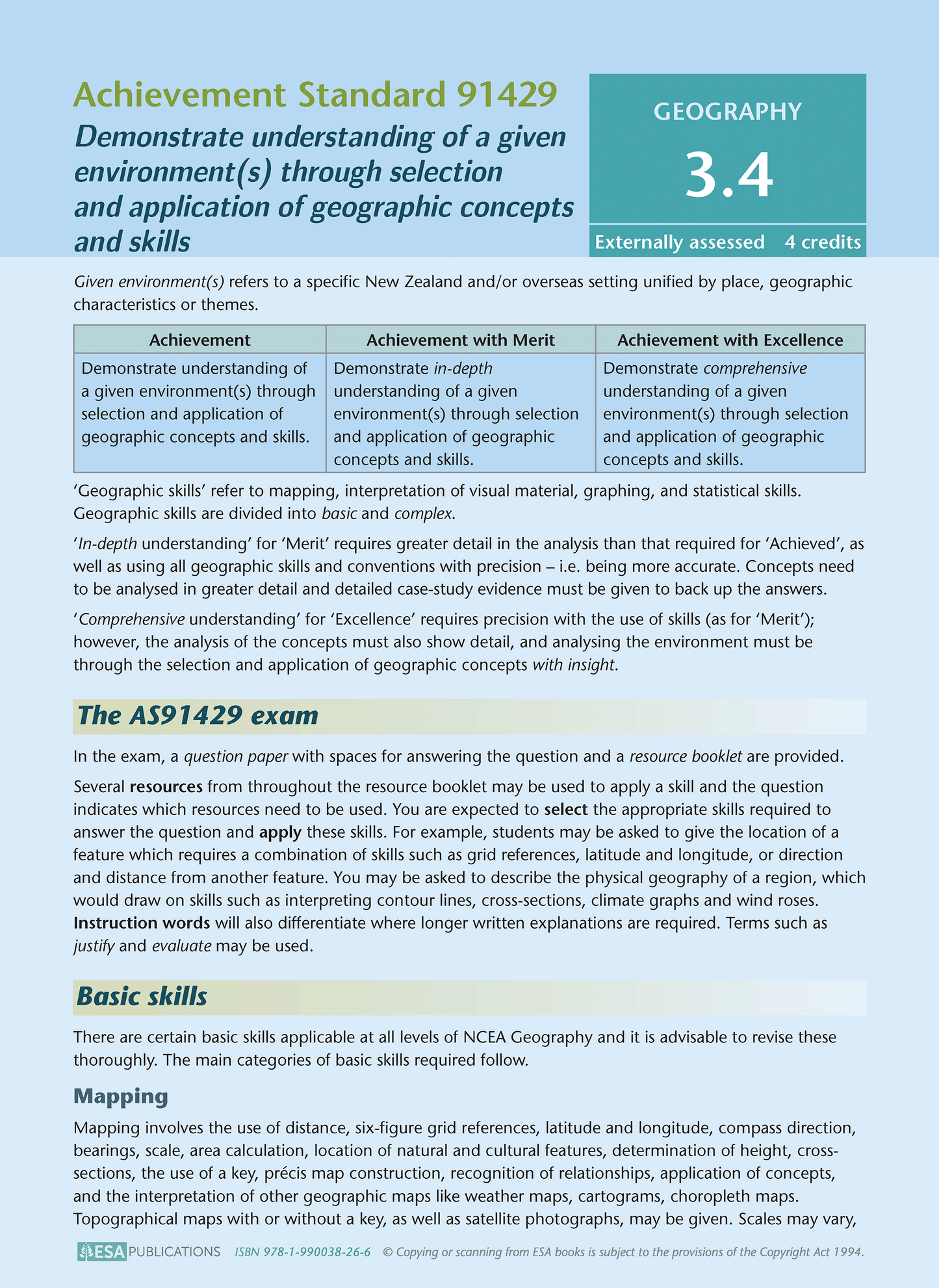 Level 3 Geography AME Workbook