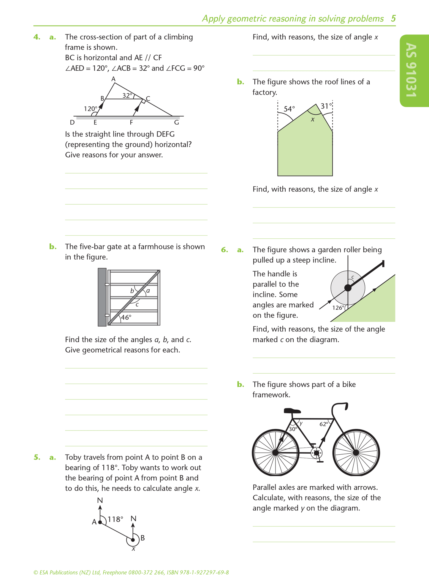 Level 1 Geometric Reasoning 1.6 Learning Workbook