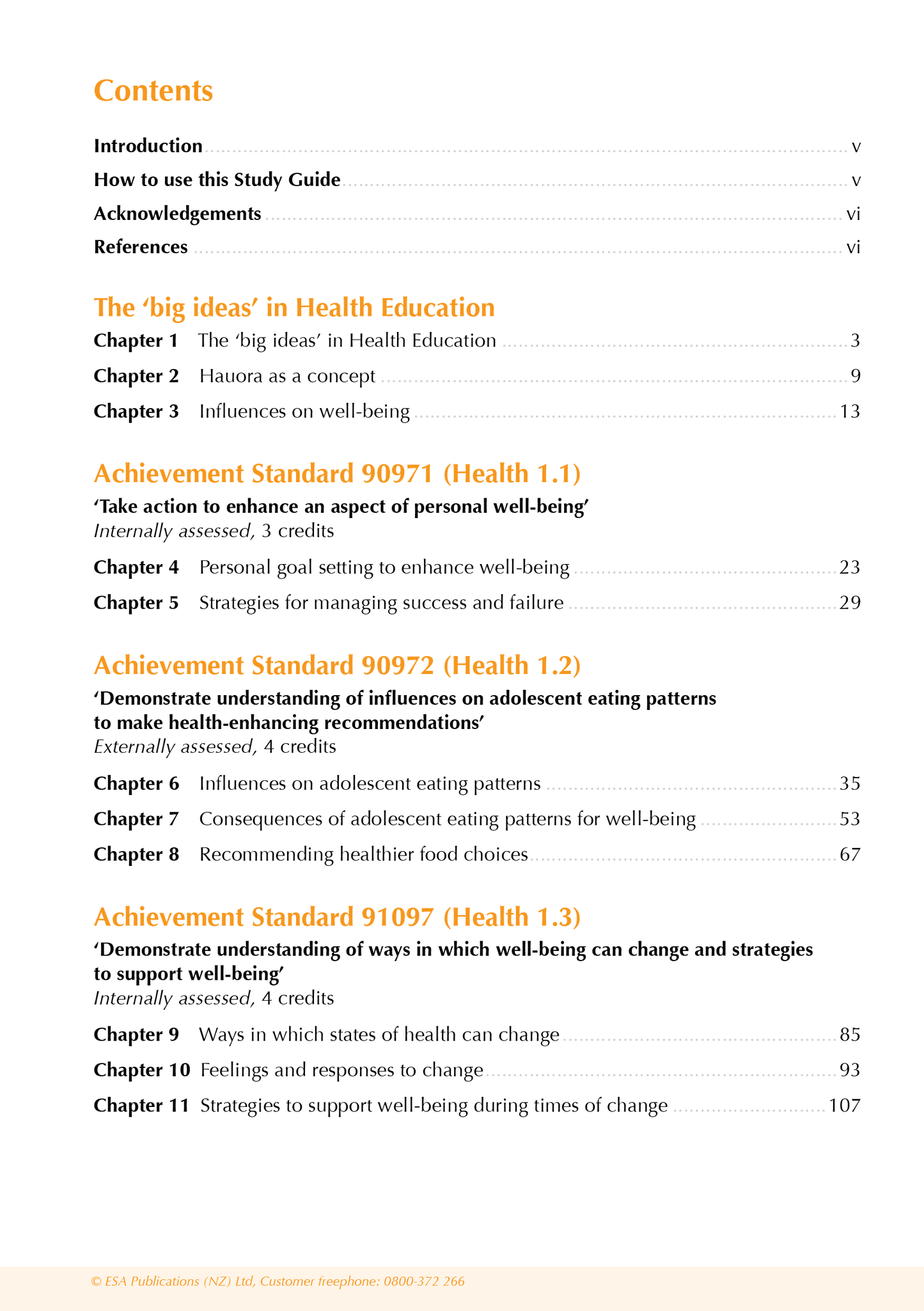 Level 1 Health Education ESA Study Guide