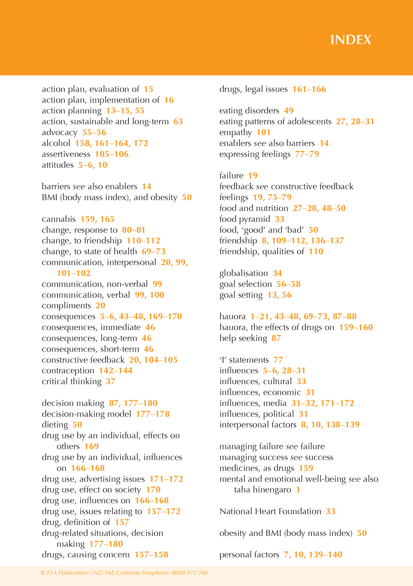 Level 1 Health Education ESA Study Guide