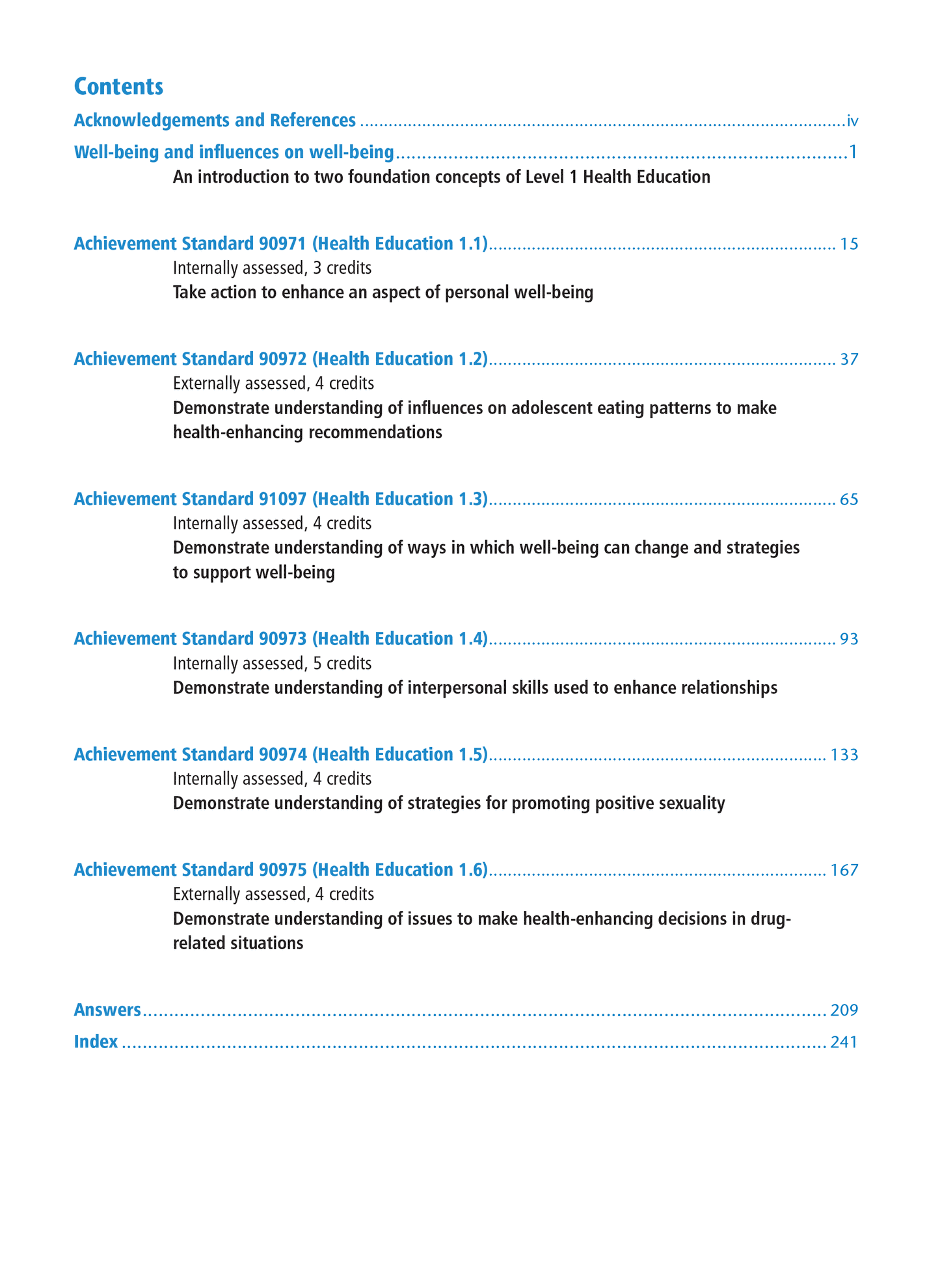 Level 1 Health Education Learning Workbook