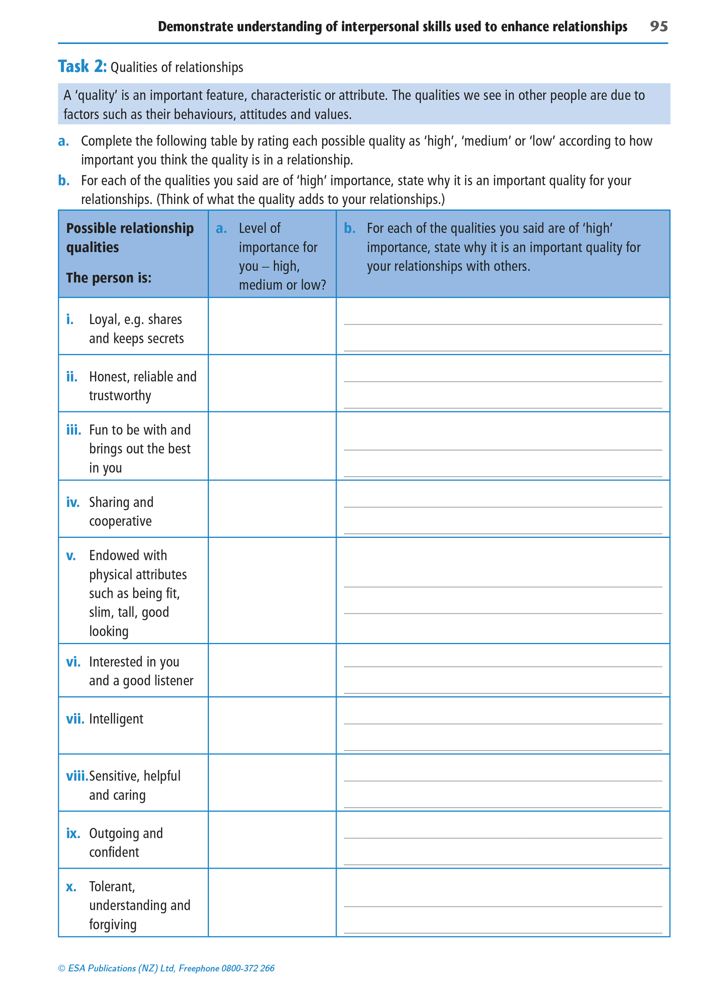 Level 1 Health Education Learning Workbook