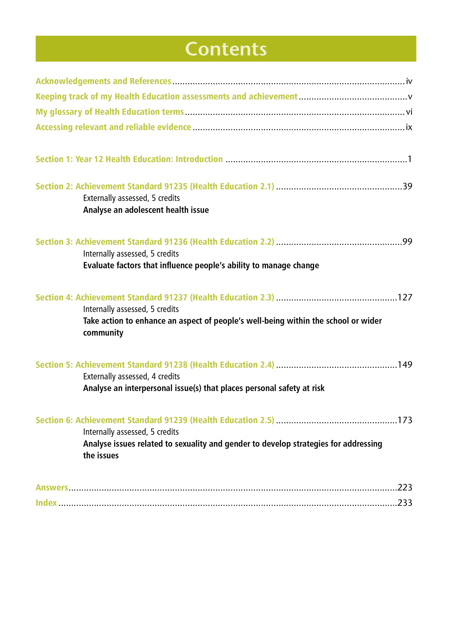 Level 2 Health Education Learning Workbook
