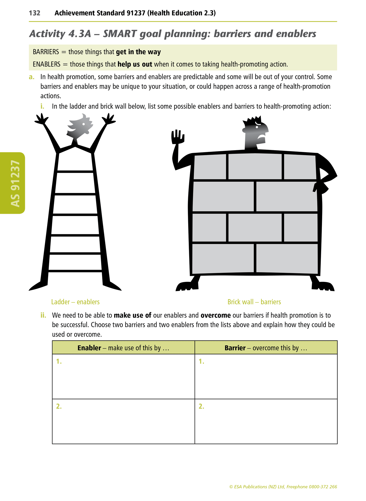 Level 2 Health Education Learning Workbook