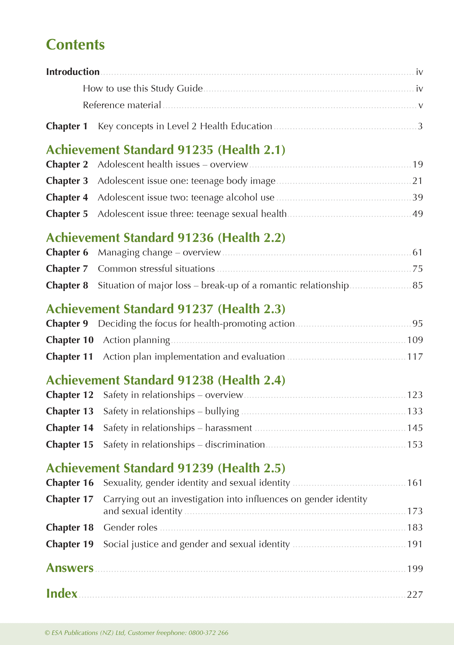 Level 2 Health Education ESA Study Guide