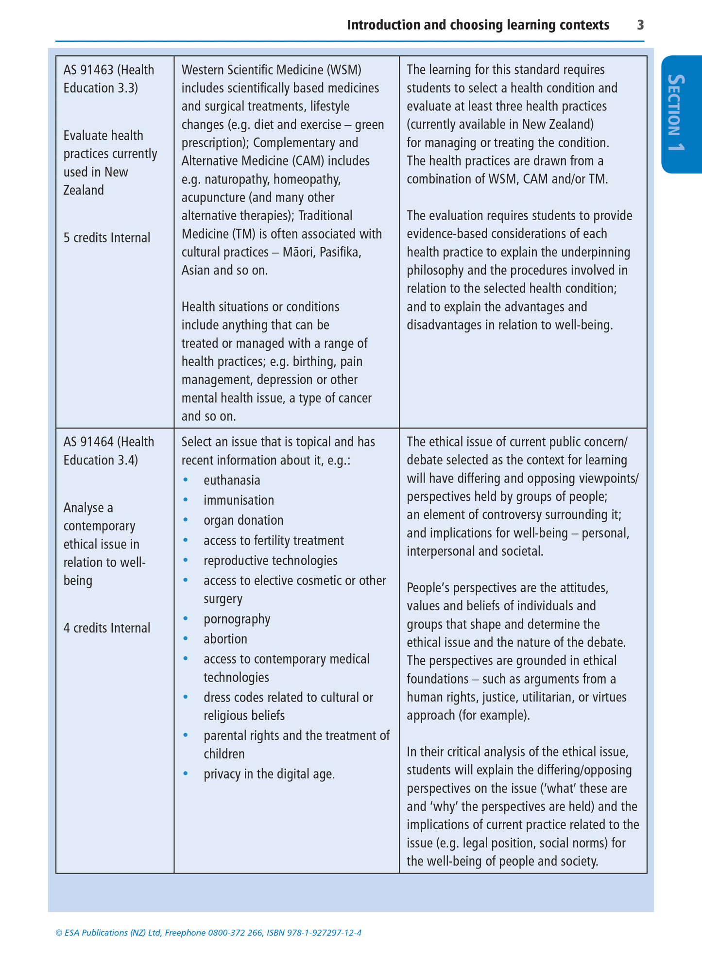 Level 3 Health Education Learning Workbook