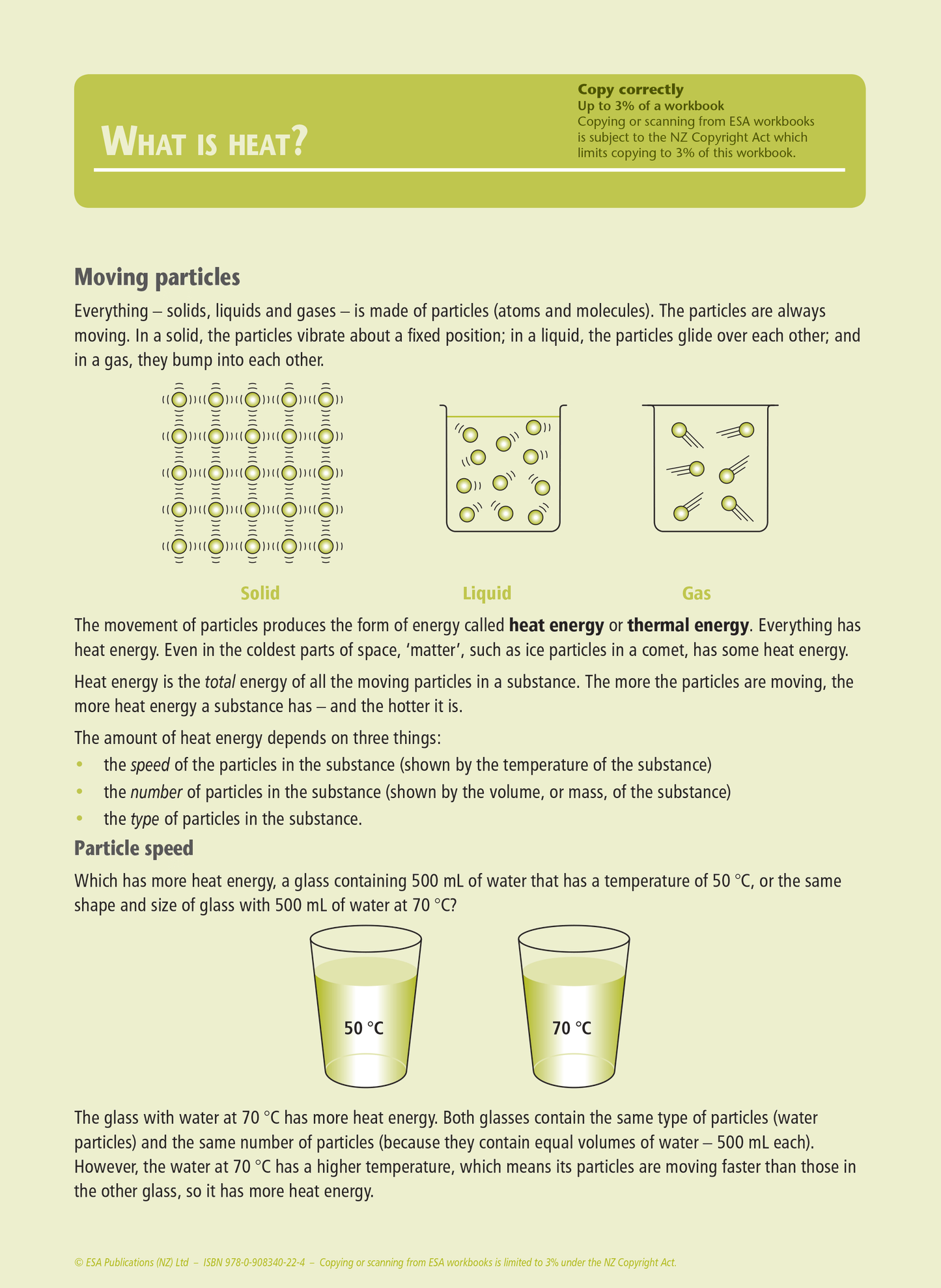 Level 1 Heat 1.5 Learning Workbook