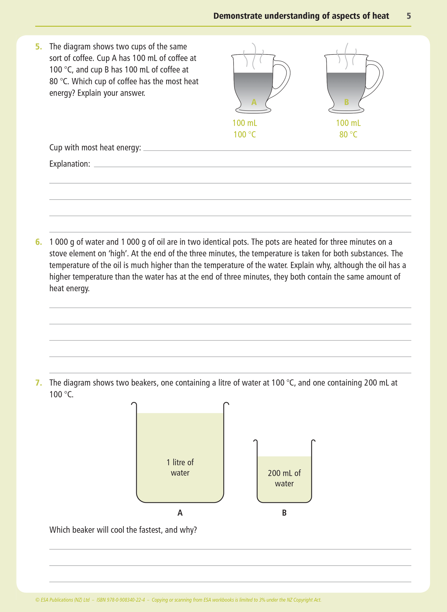 Level 1 Heat 1.5 Learning Workbook