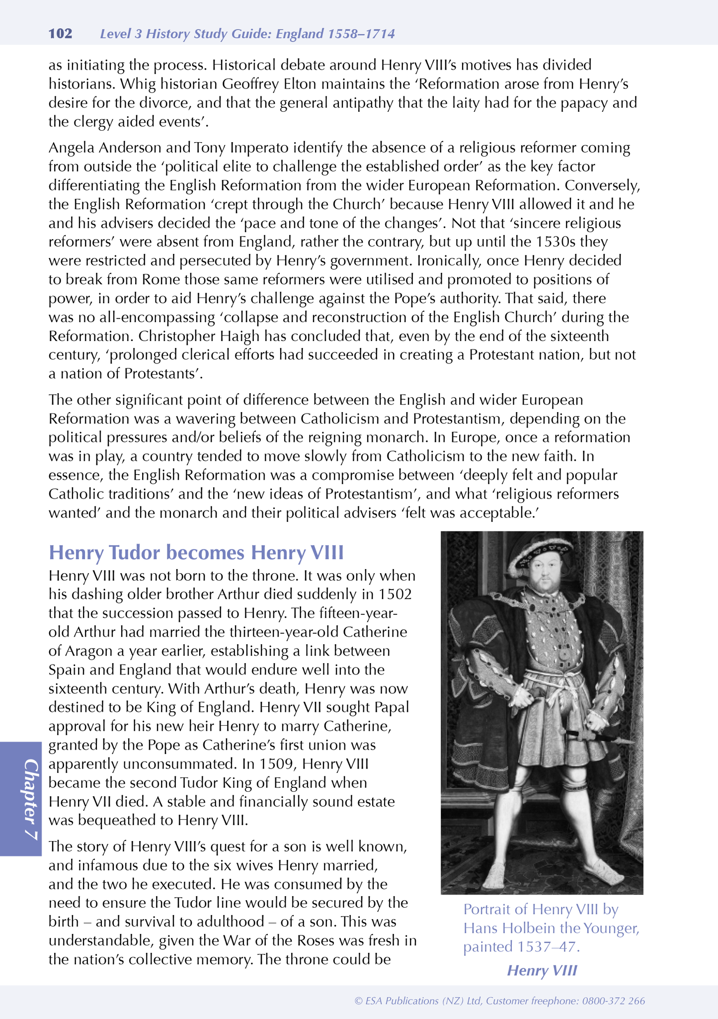 Level 3 History England ESA Study Guide