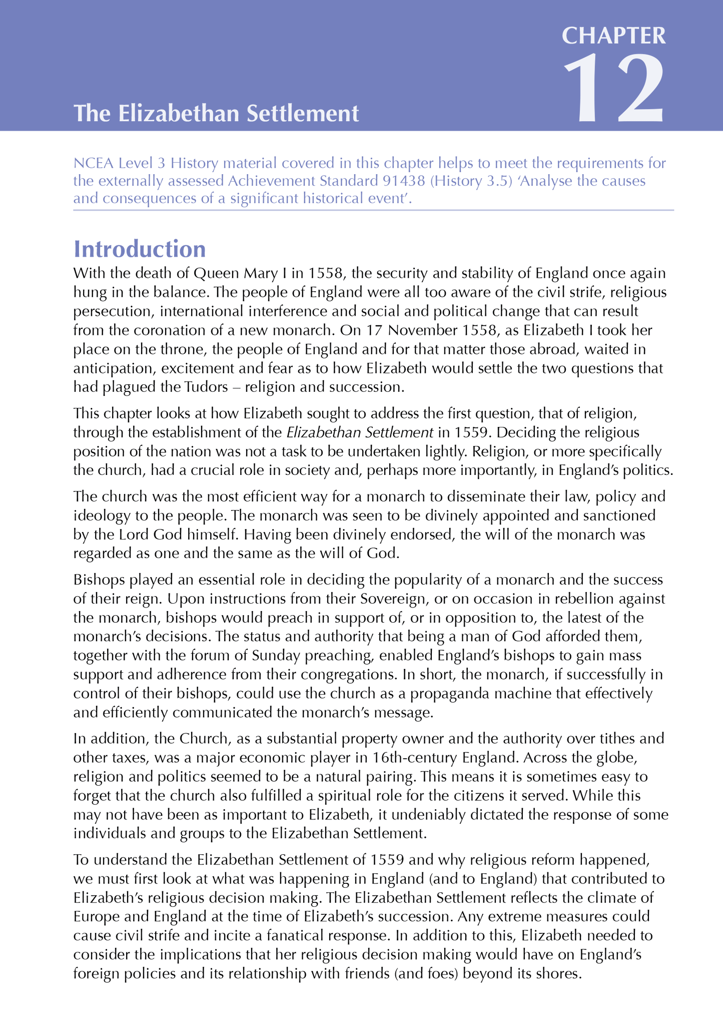 Level 3 History England ESA Study Guide